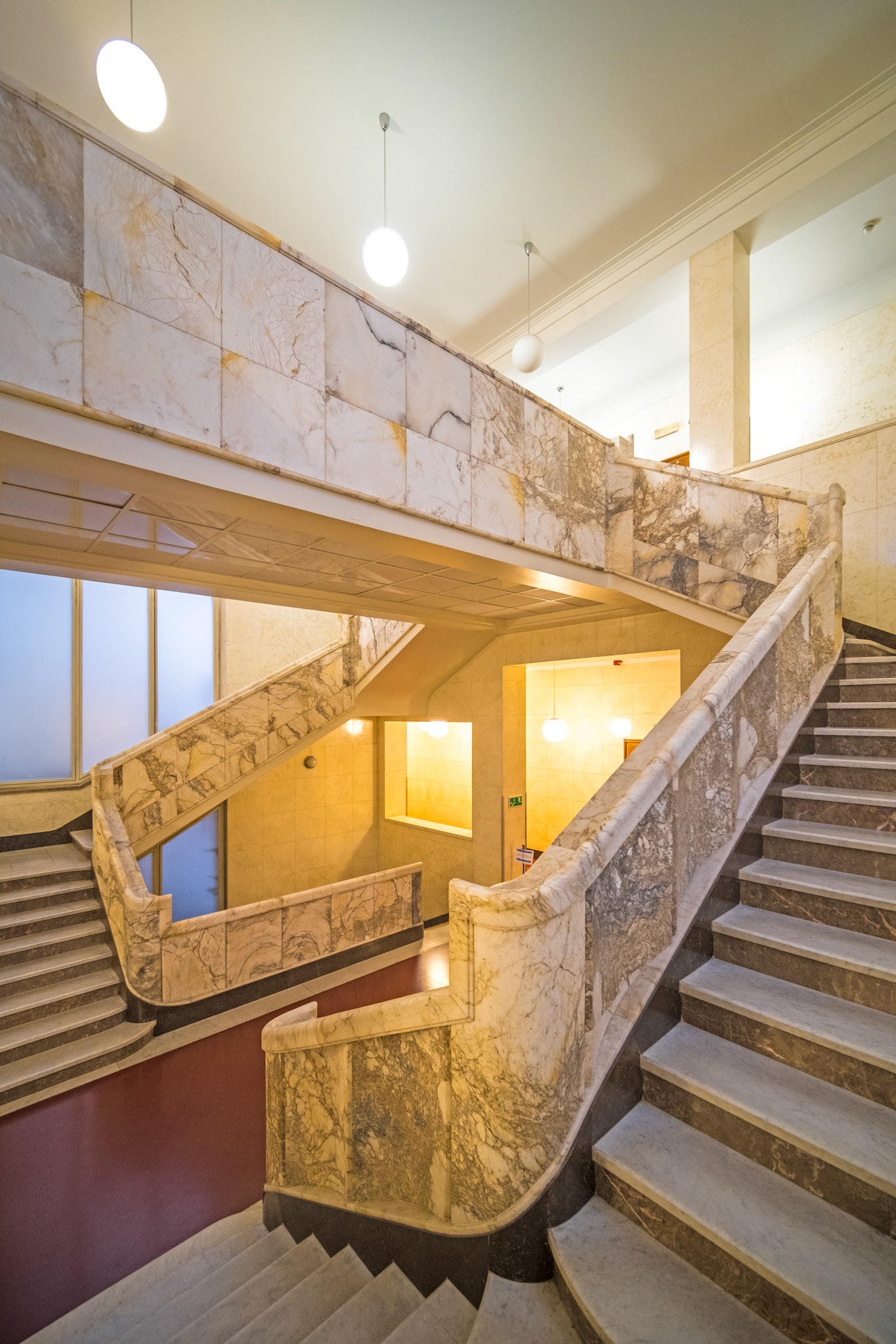 Biblioteka Jagiellońska - staircase