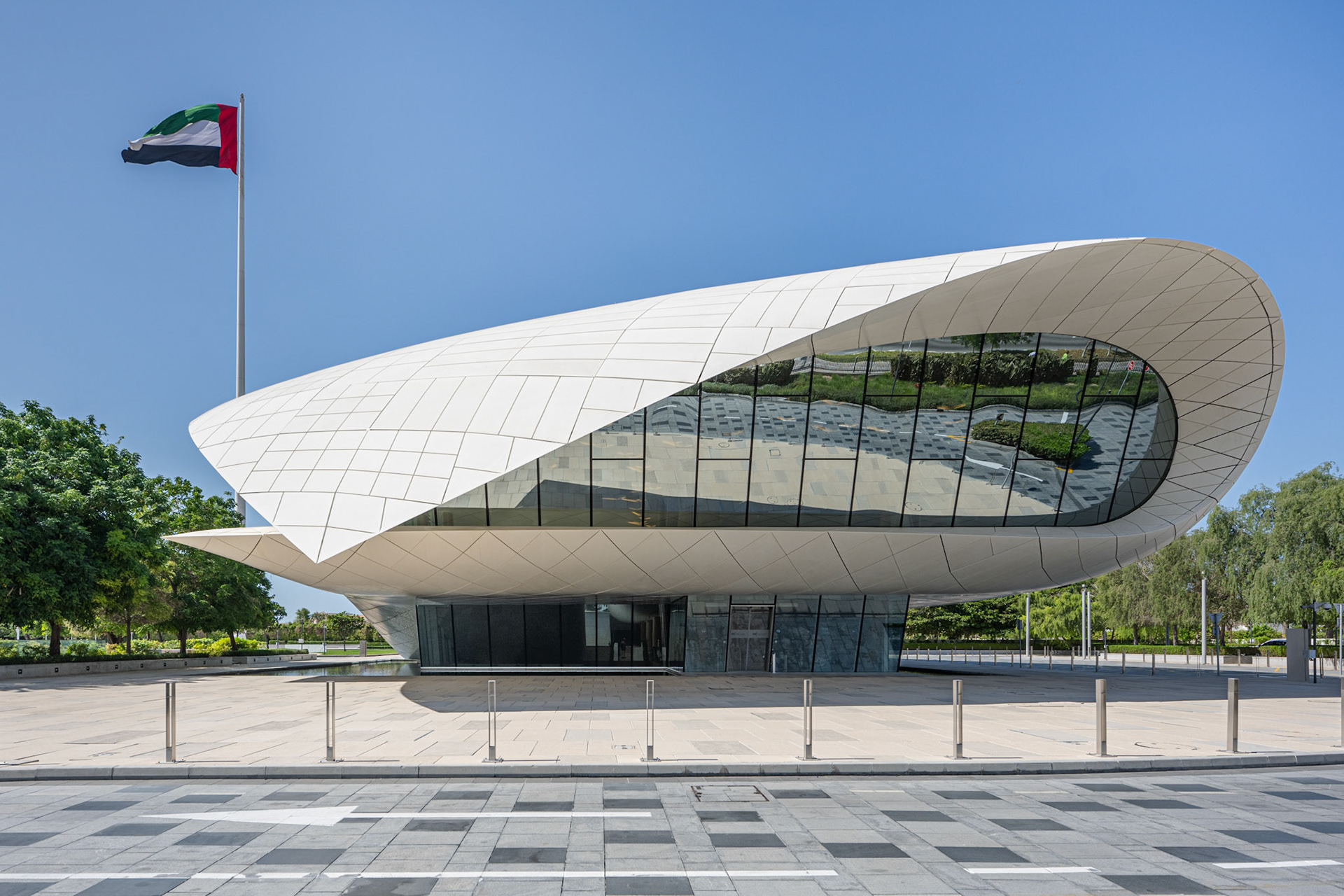 Etihad Museum facade