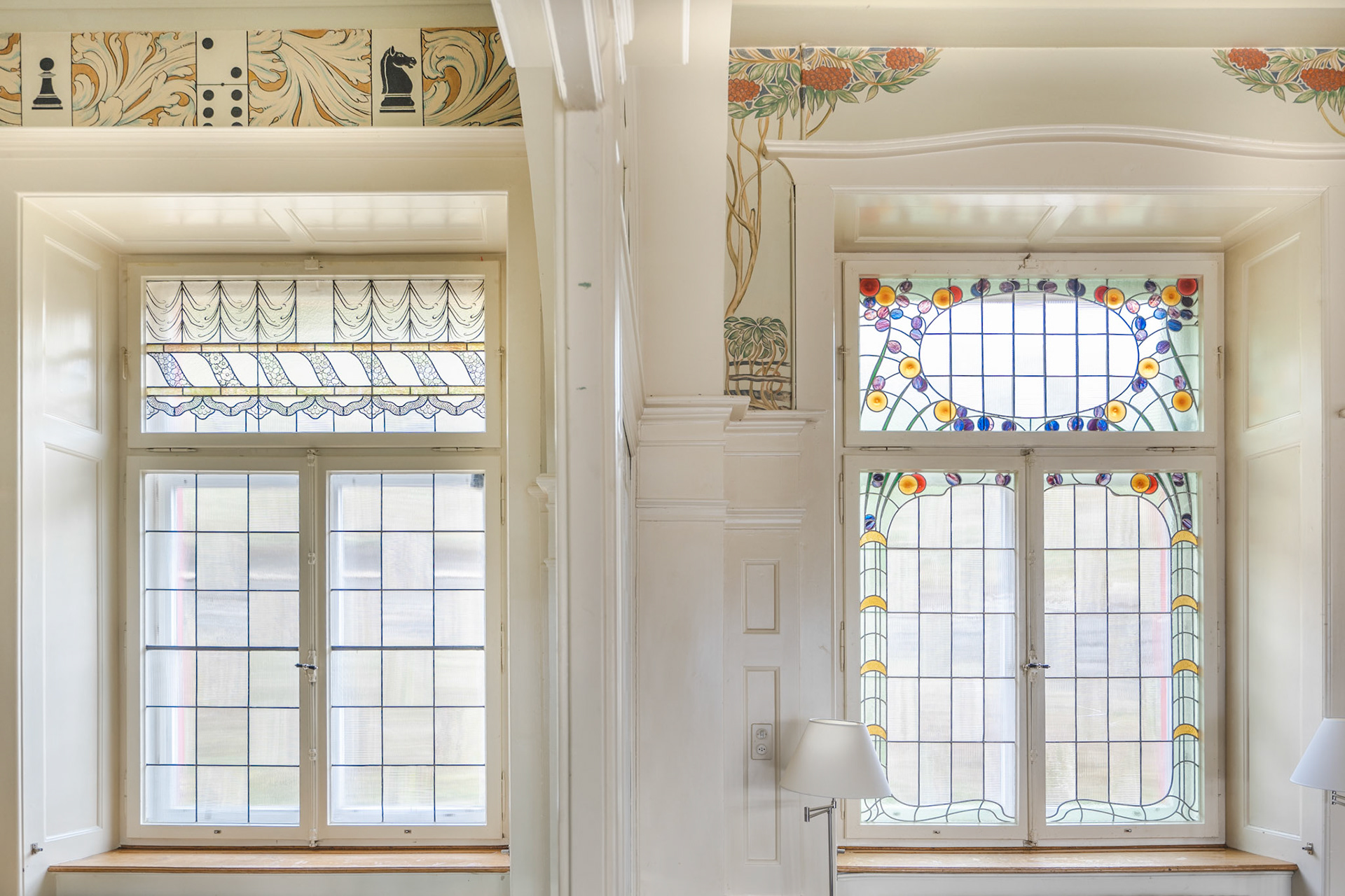 Berghotel Schatzalp windows