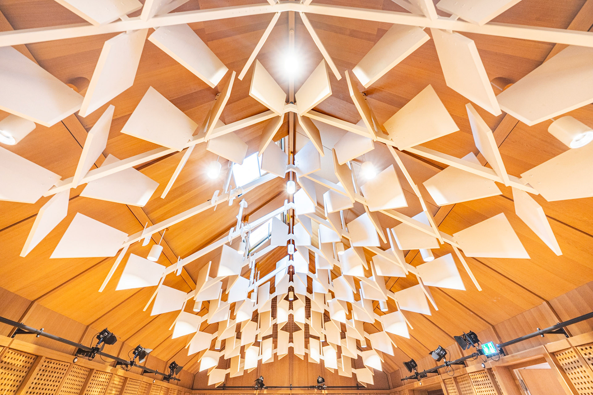 Jazzcampus - ceiling