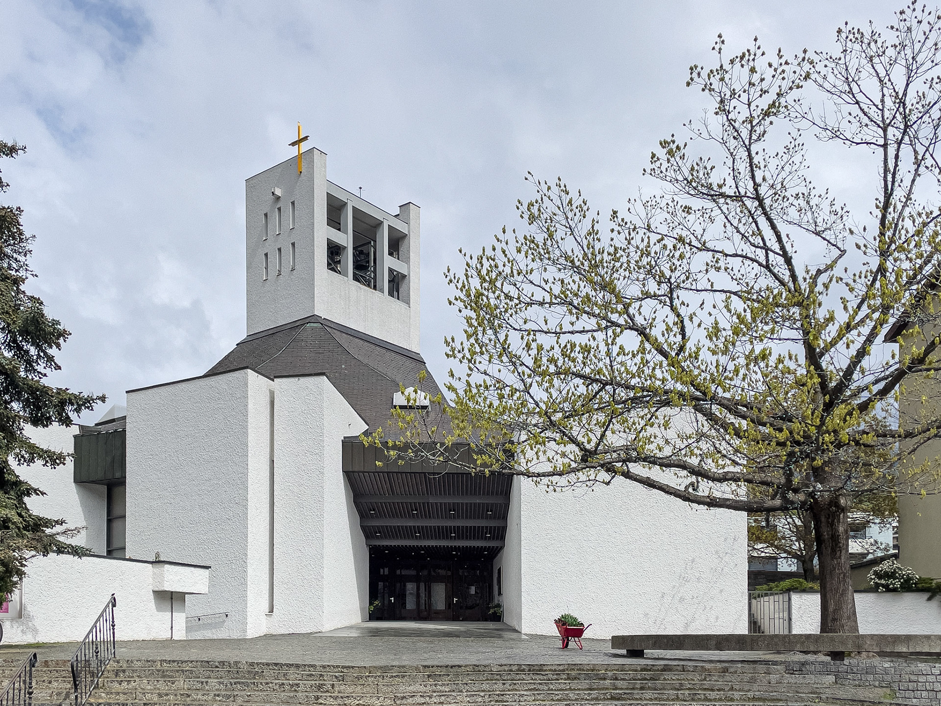 Herz-Jesu Kirche Brig, facade