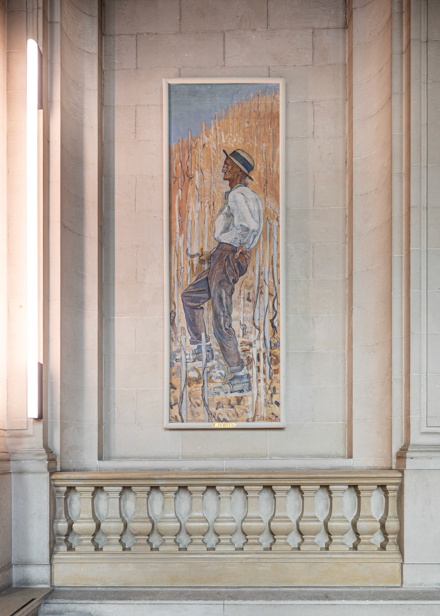 "Vigneron vaudois", Ferdinand Hodler