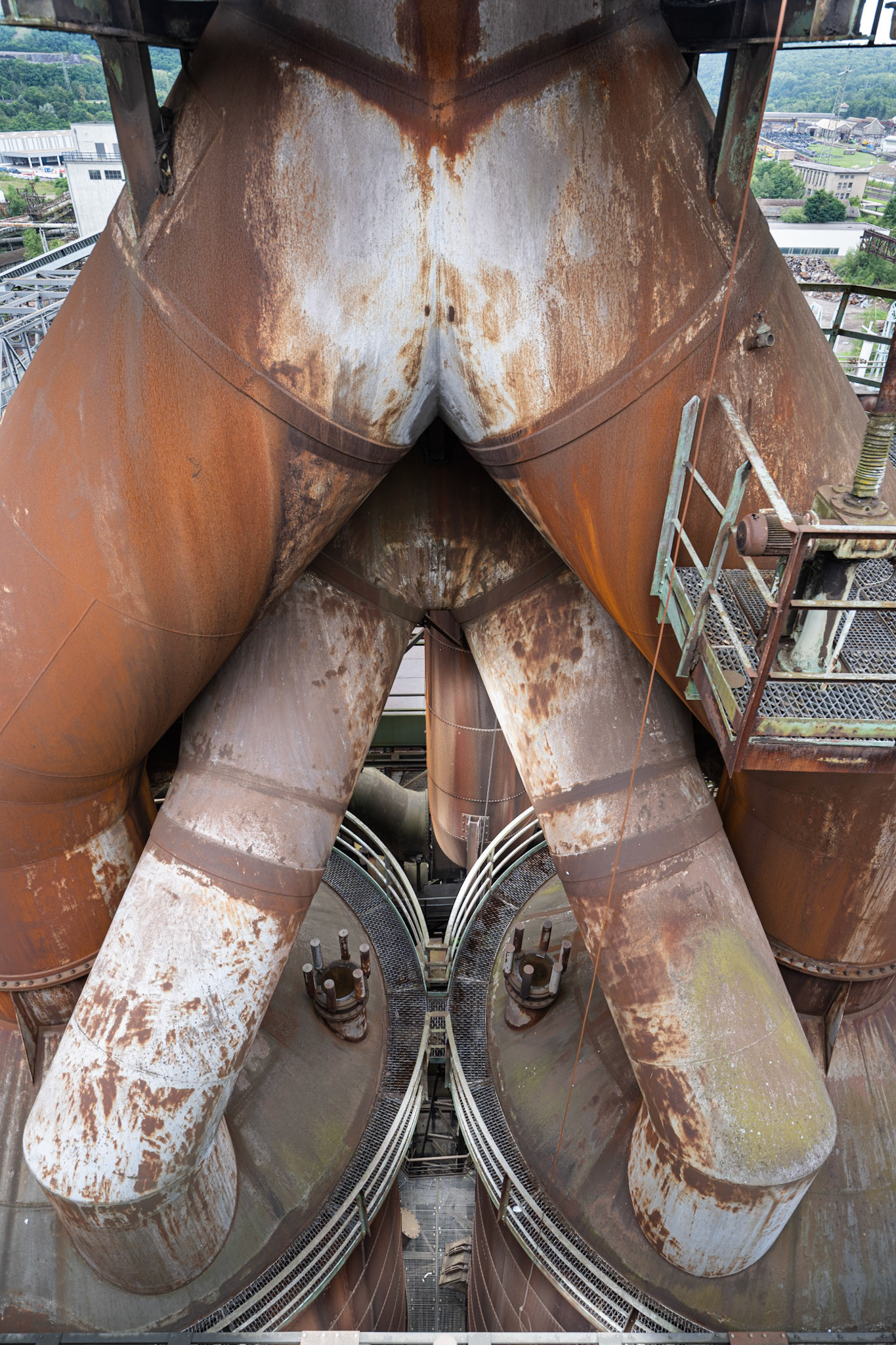 blast furnaces