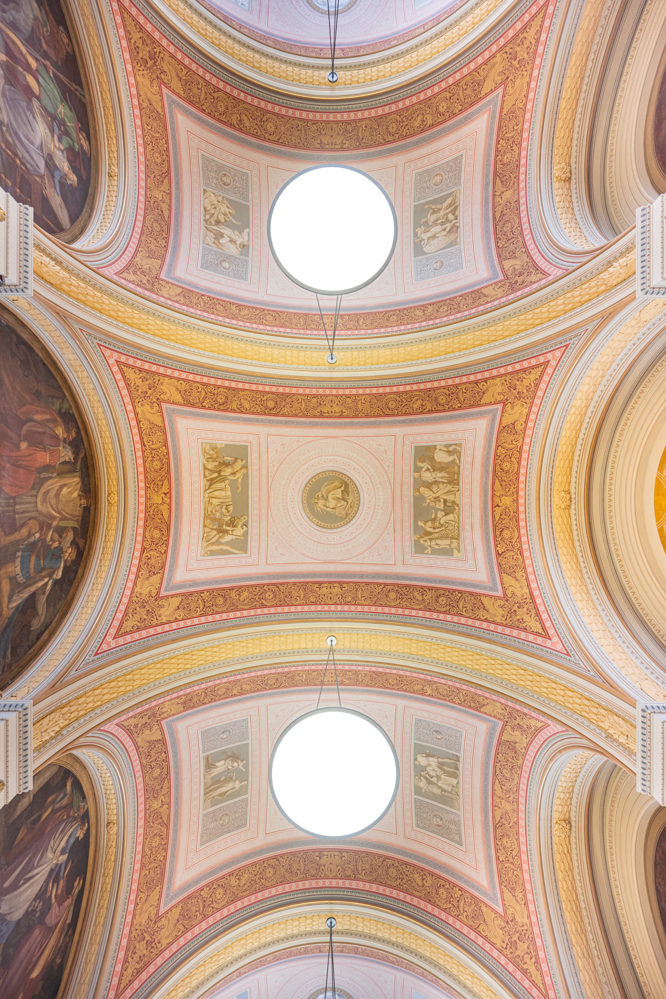 sculpture hall ceiling