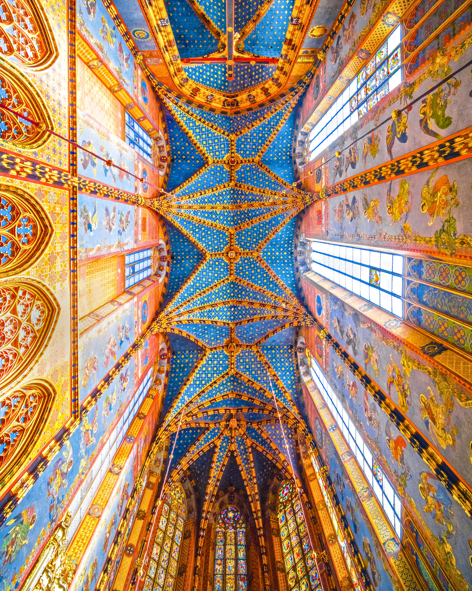 St. Mary's Basilica ceiling
