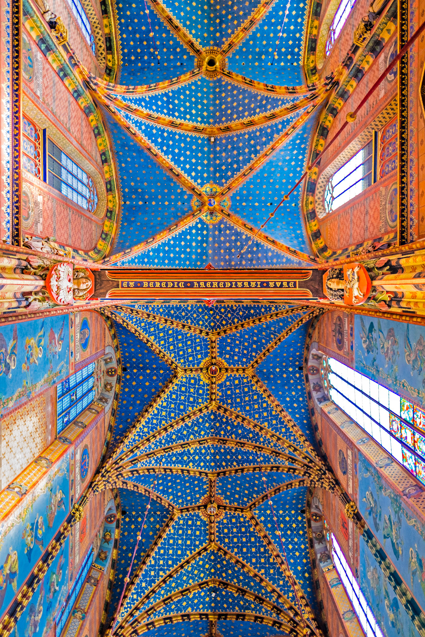 St. Mary's Basilica ceiling