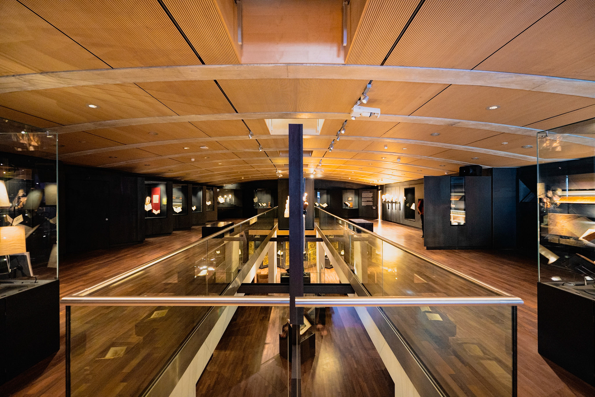 Fondation Bodmer, main exhibition room