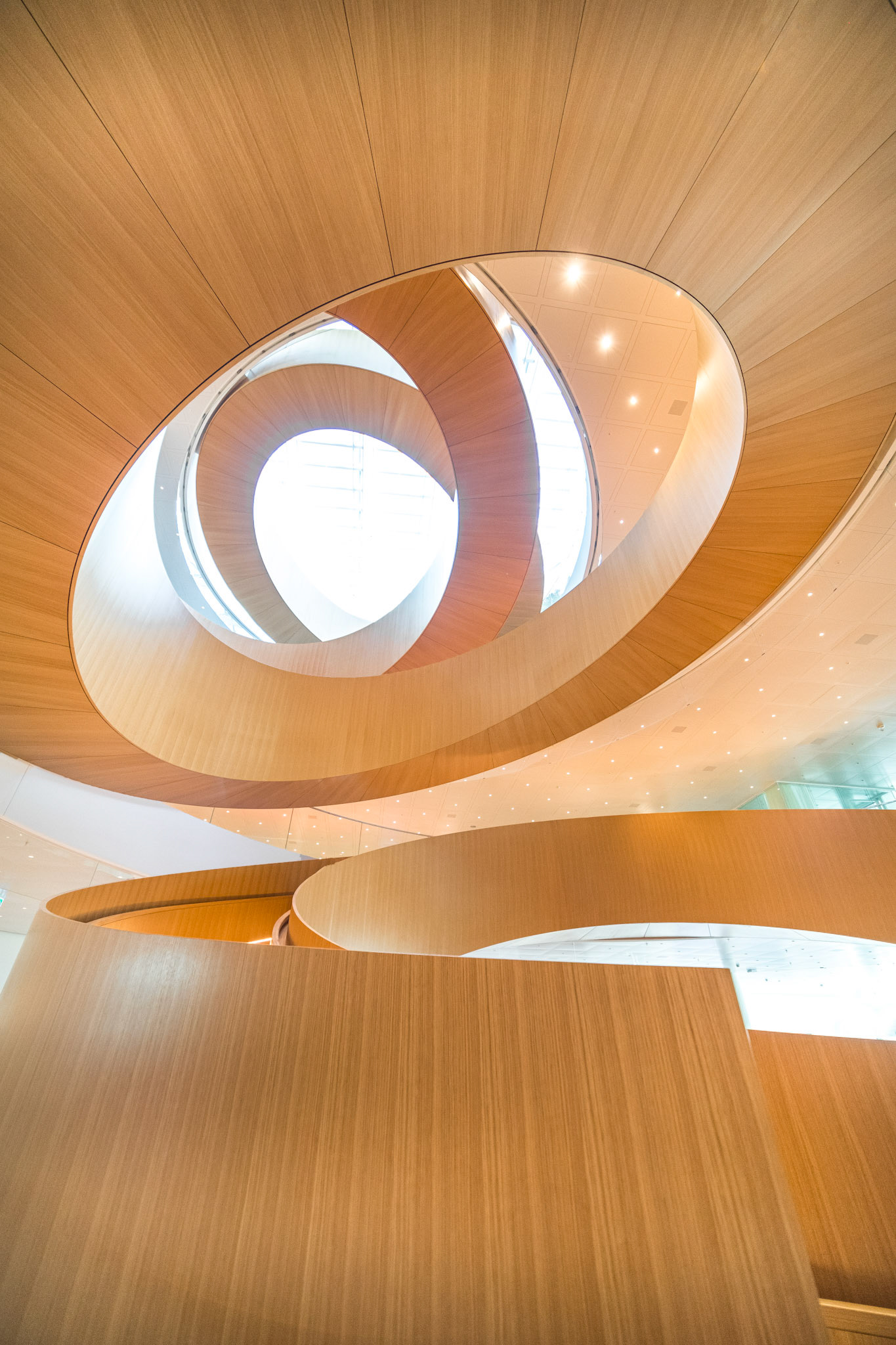 Unity staircase at the Olympic House