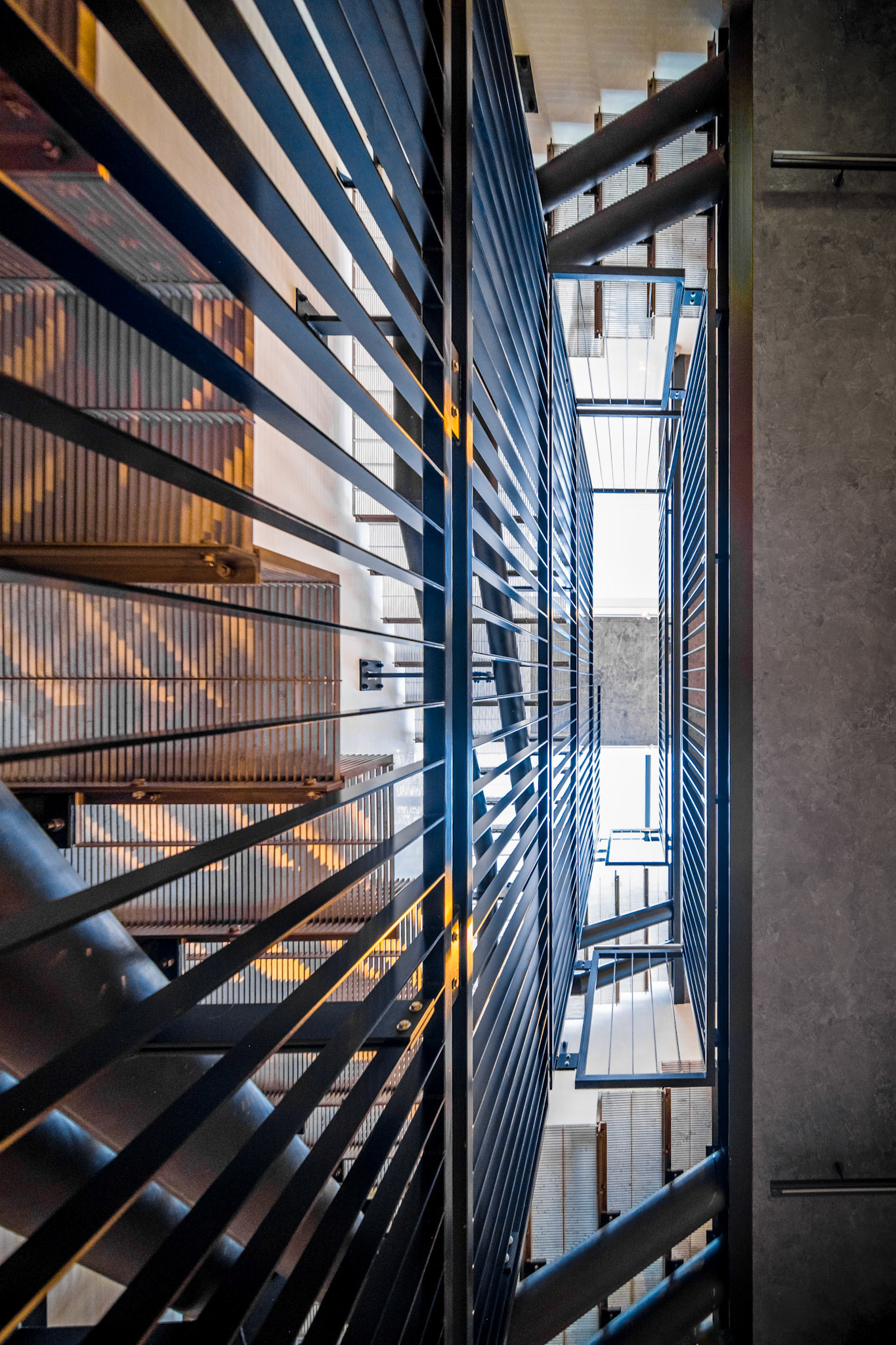 Centre Dürrenmatt Neuchâtel staircase