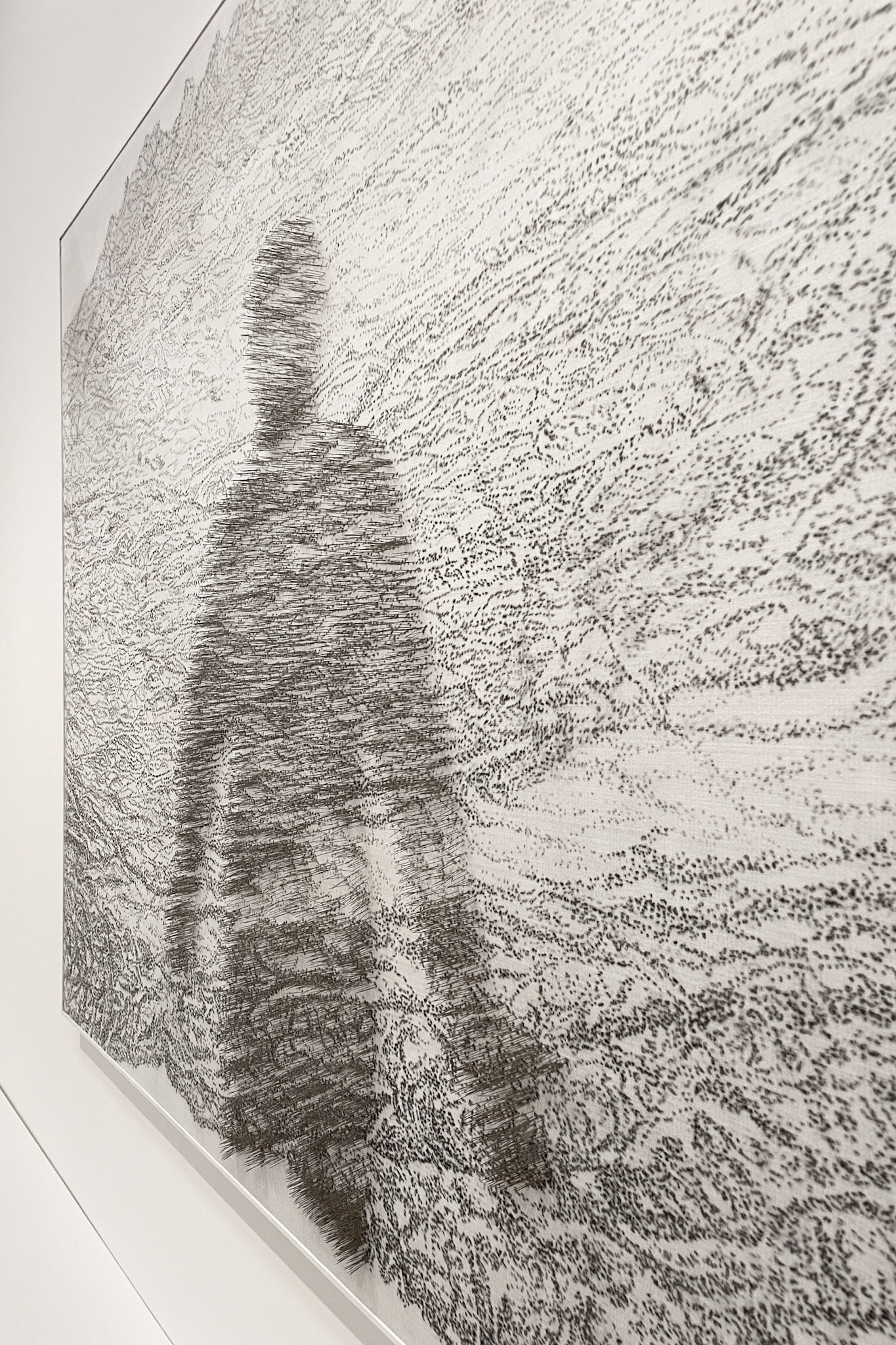 Palpebra e spilli, Giuseppe Penone (1995)