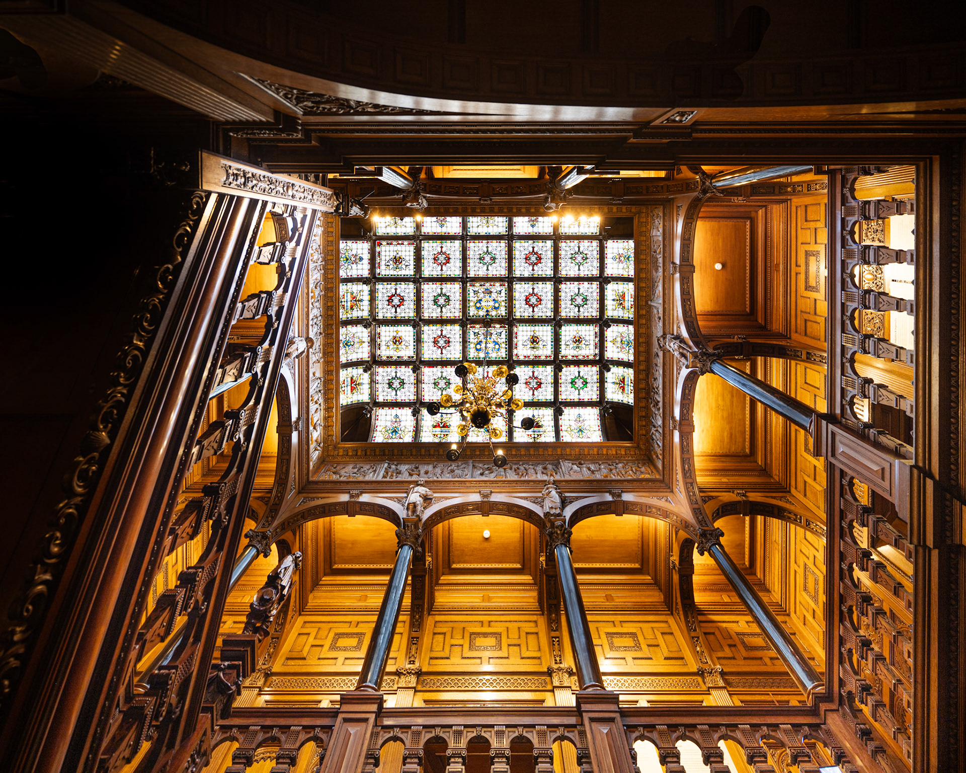 main staircase