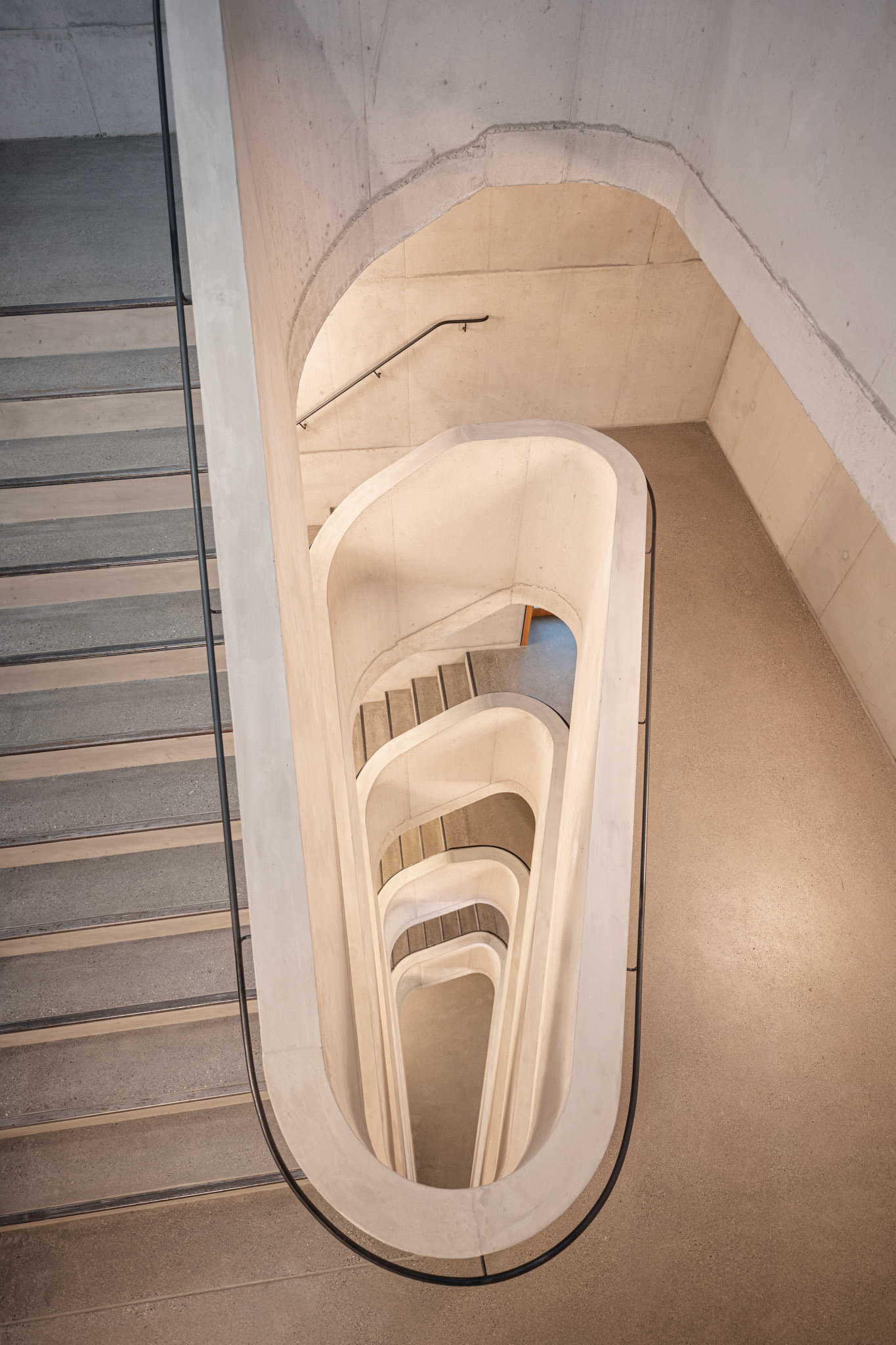 Silo Erlenmatt - staircase