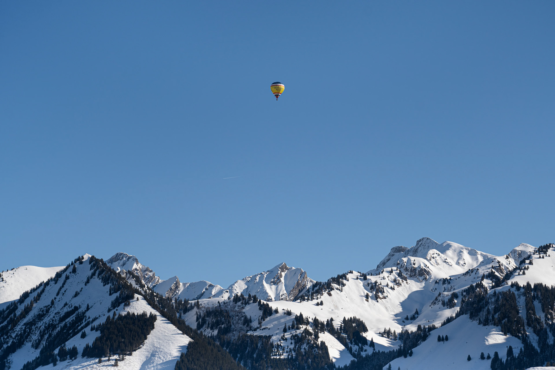 John Armstrong - G-HPPM high above the mountains