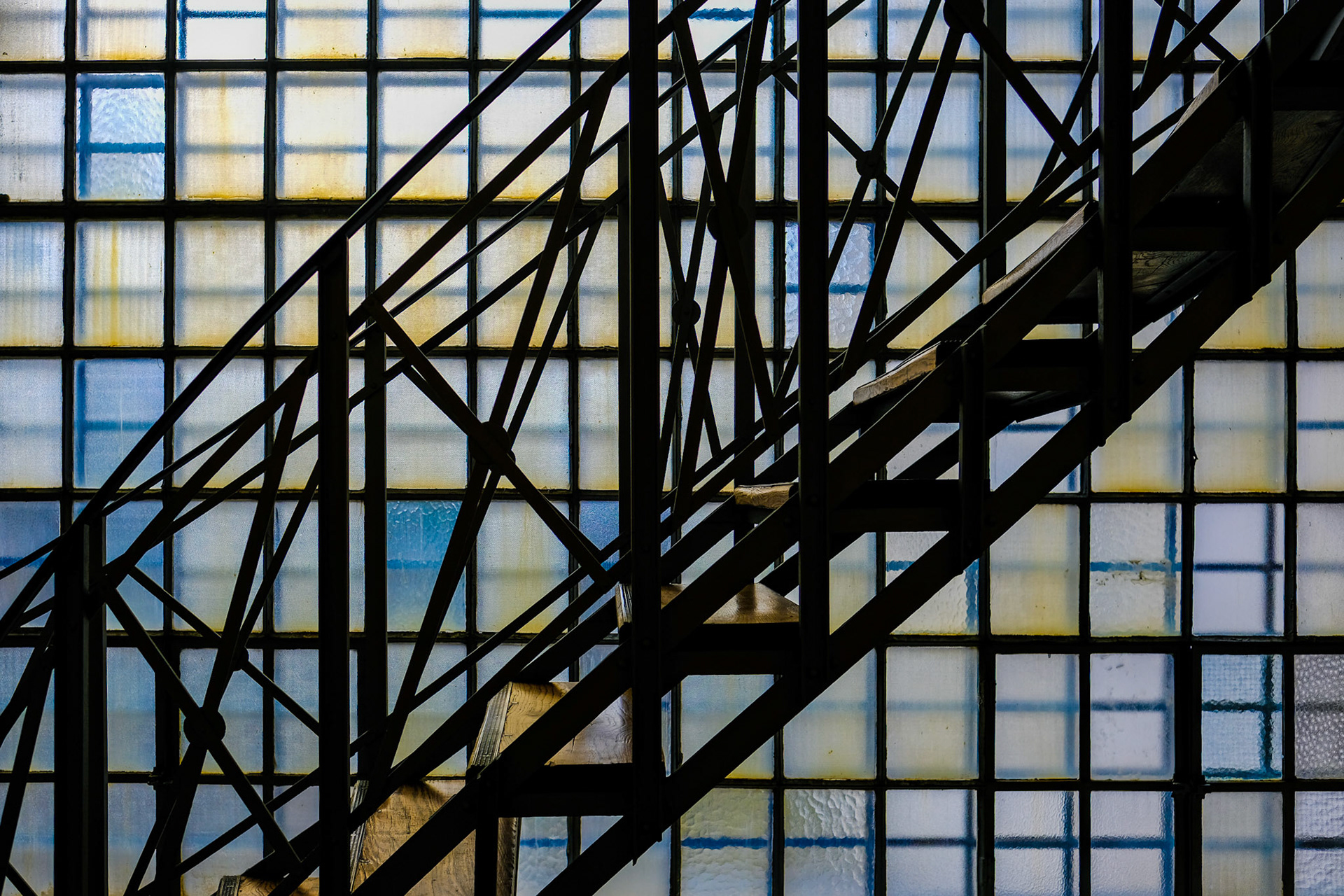 Le Pénitentier, Sion - stairs
