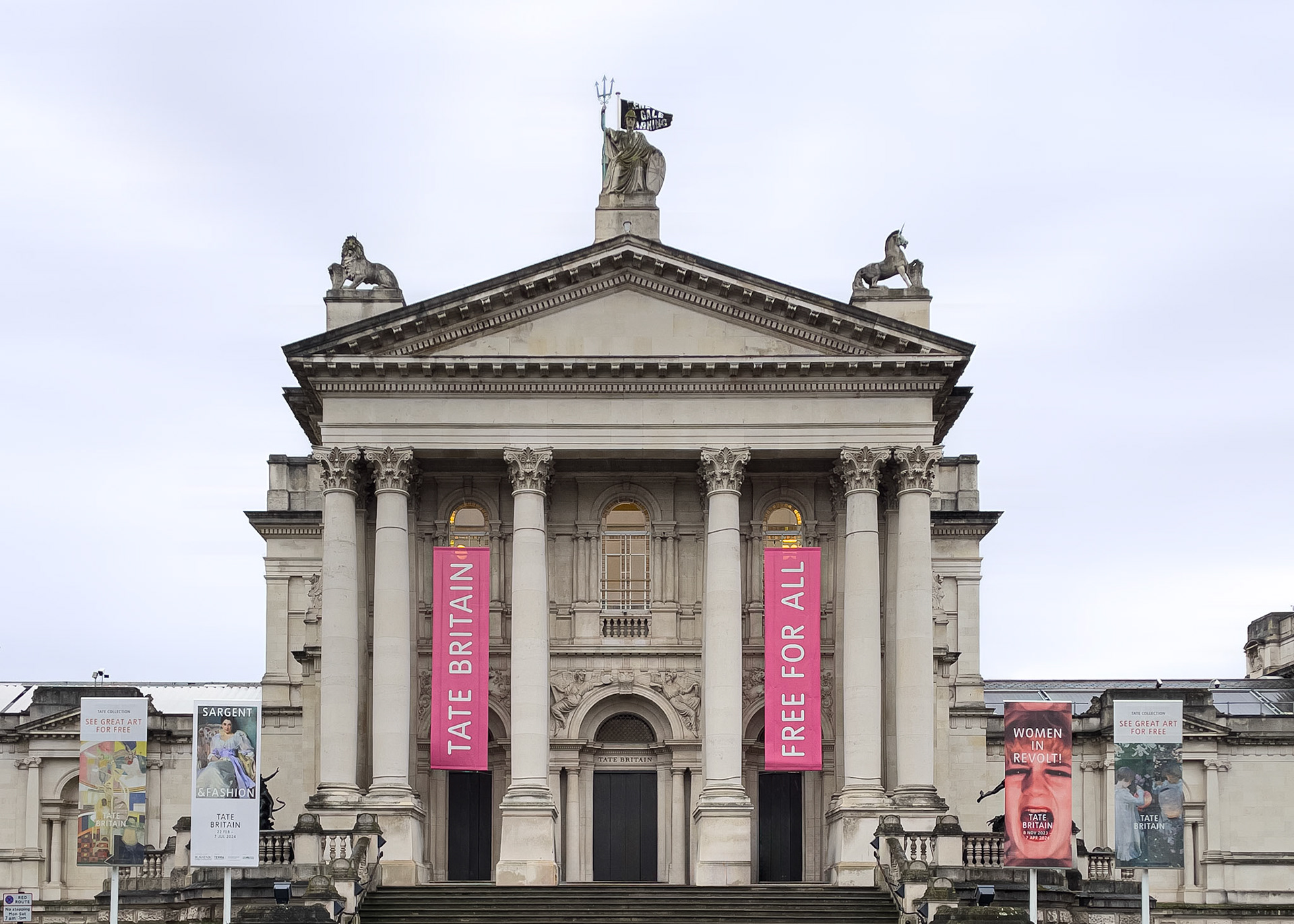 Tate Britain - entrance