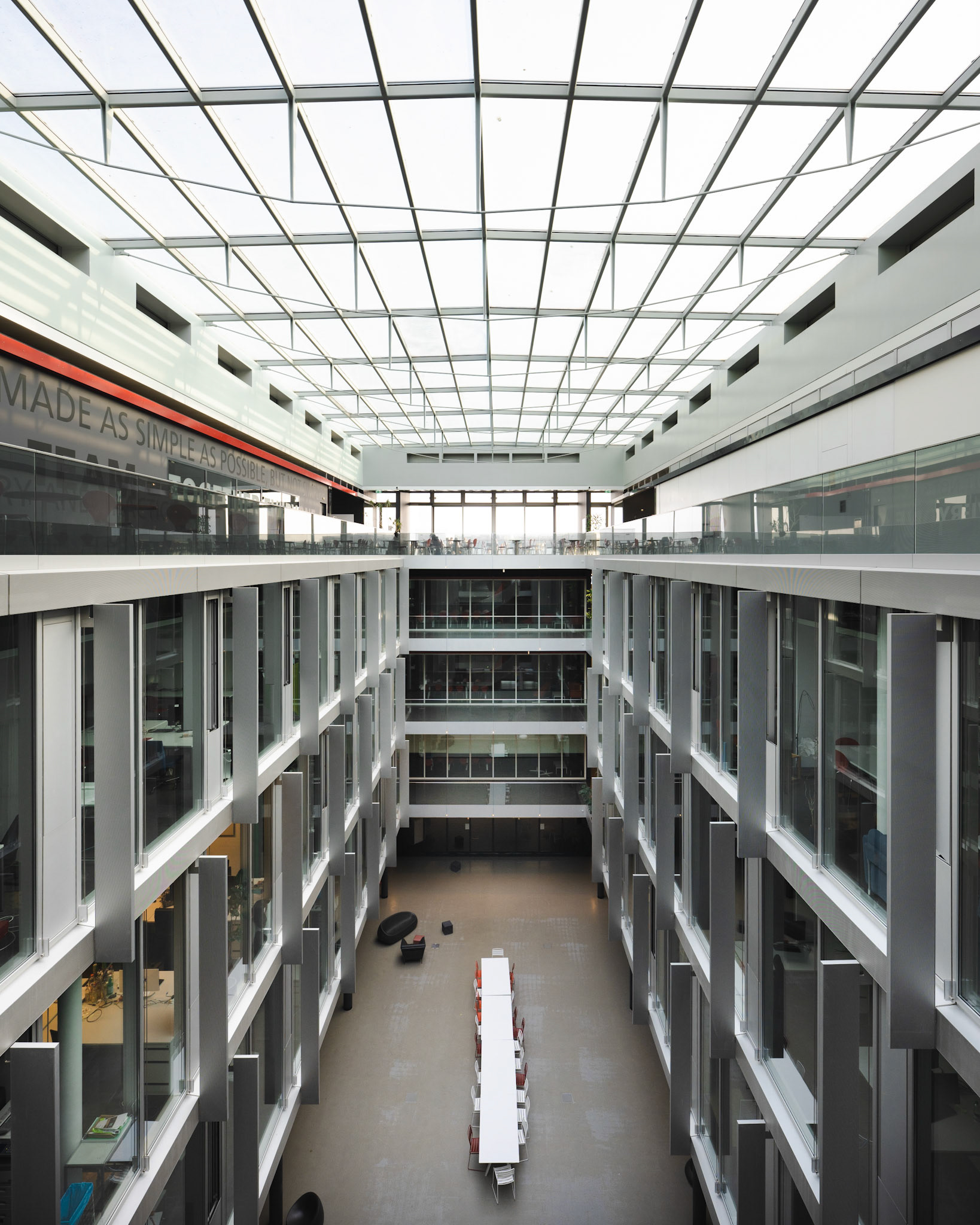 IC School building - atrium