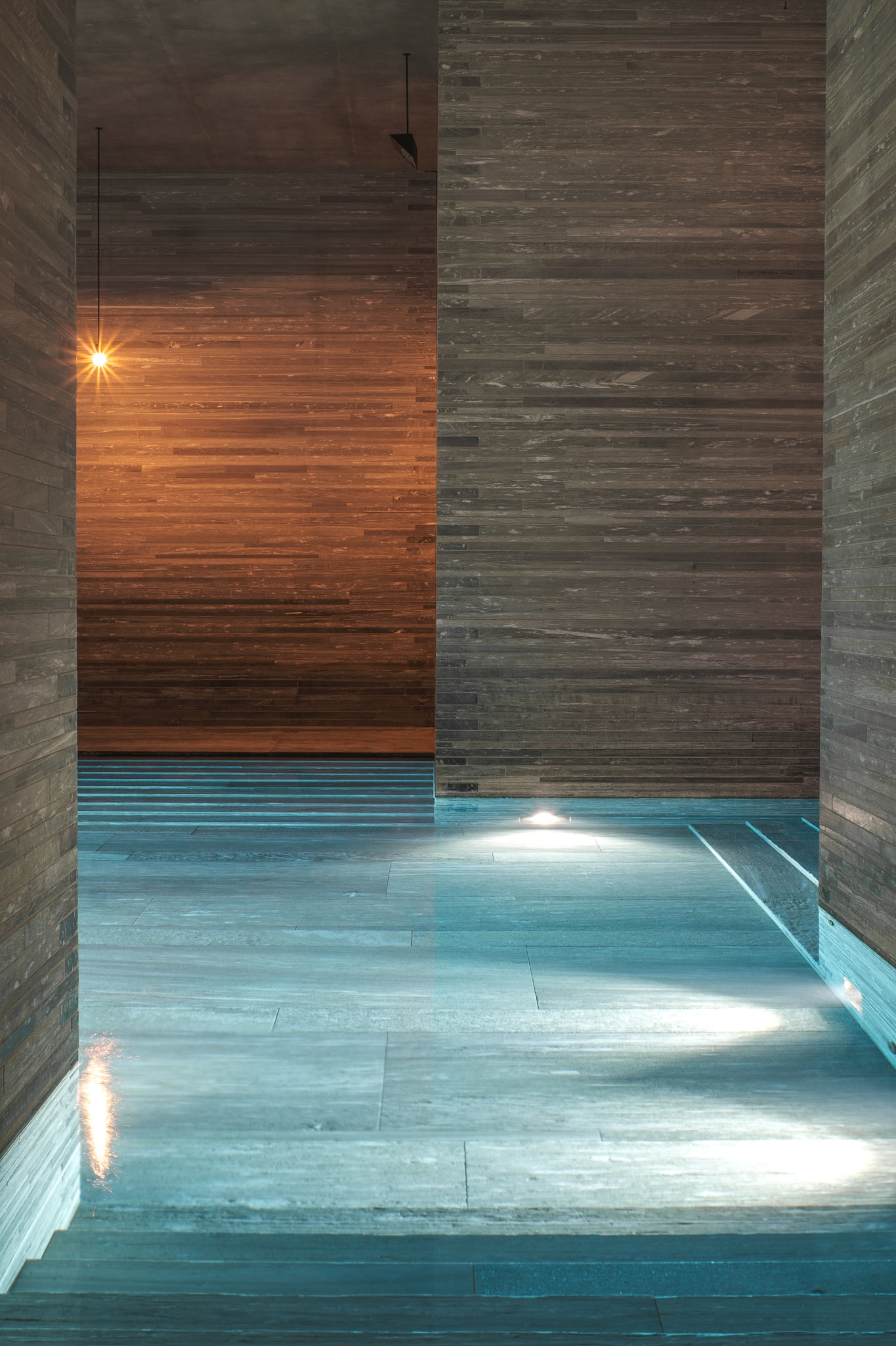 Therme Vals - interior pool