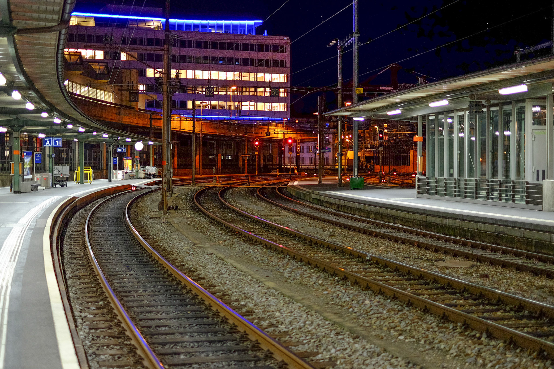 Gare de Lausanne - tracks