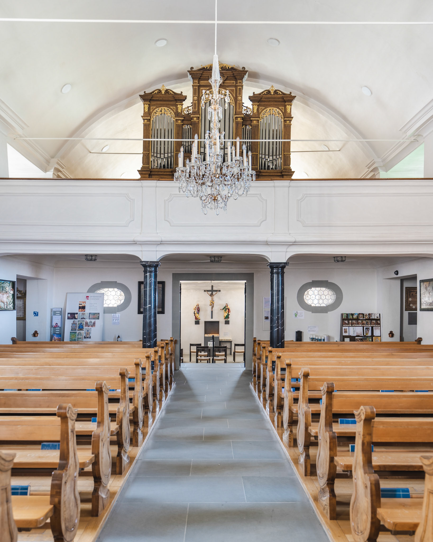 Wallfahrtskirche Heiligkreuz - interior