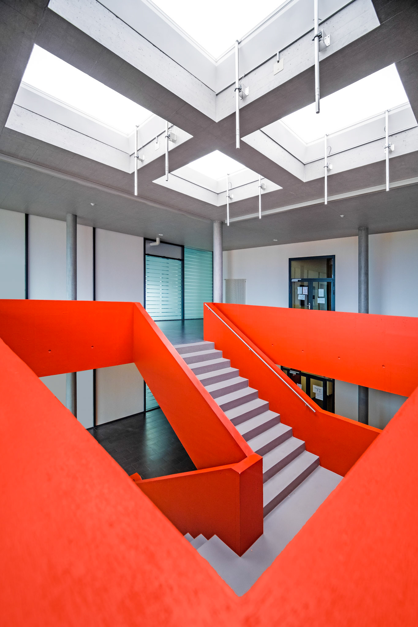 staircase inside Centre St Roch