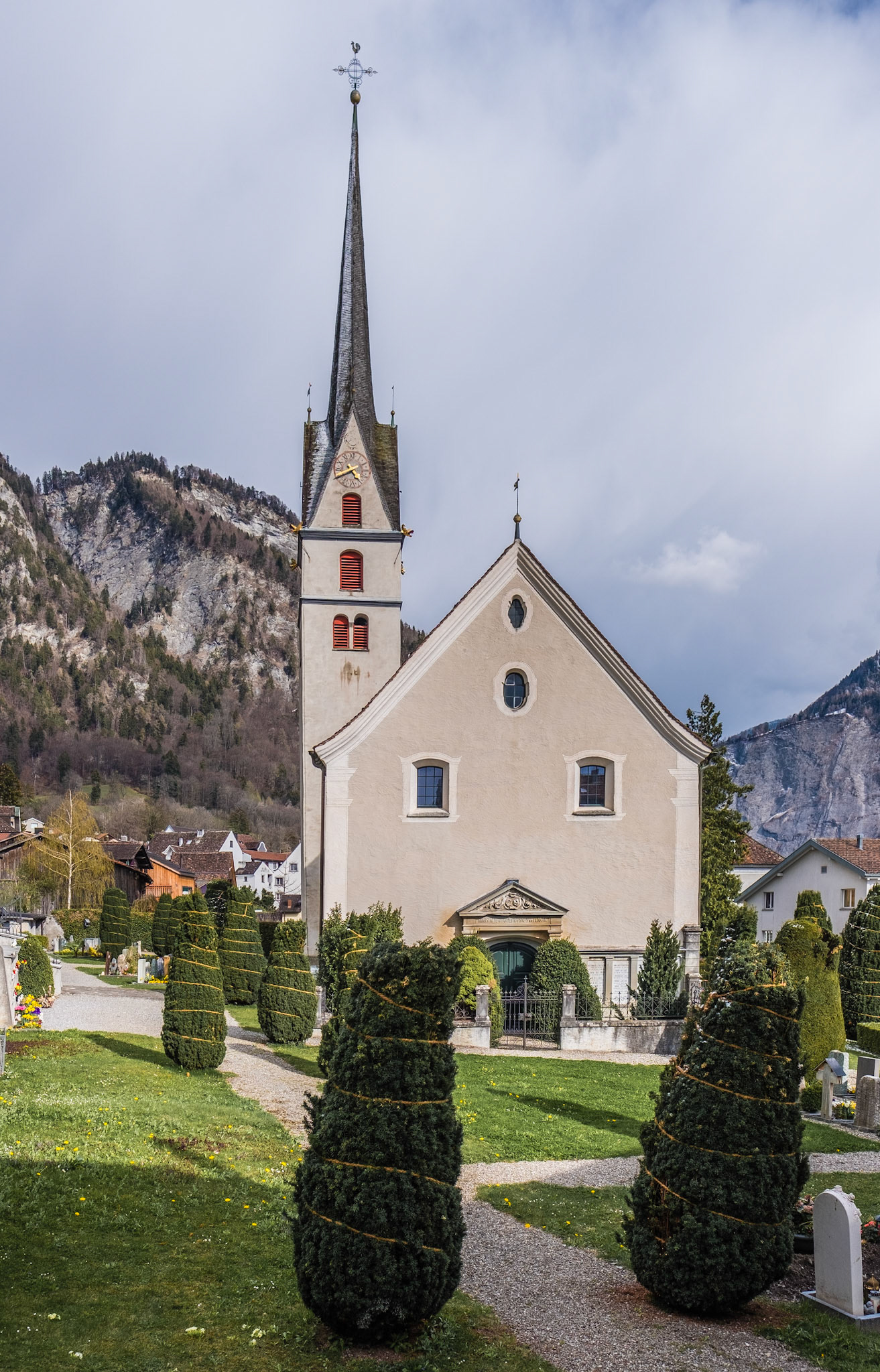 Reformierte Kirche Malans - exterior