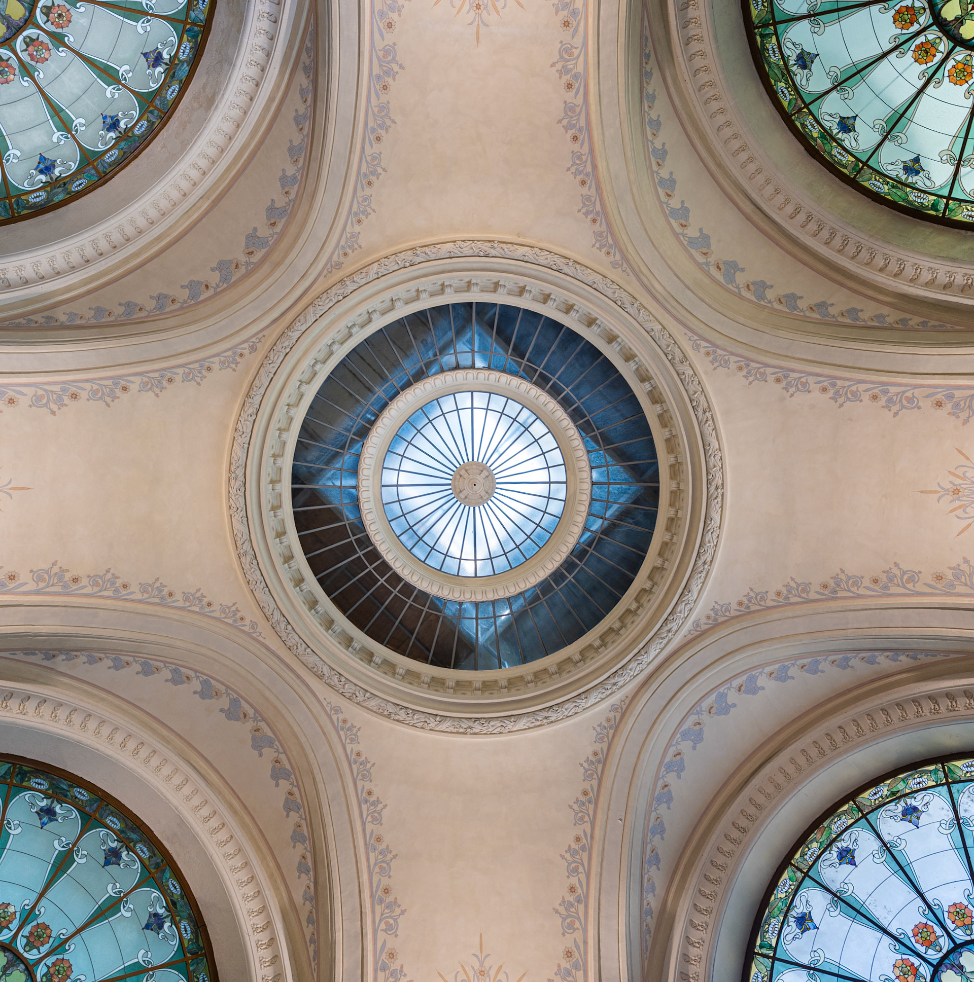 Palais Lumière - stained glass windows