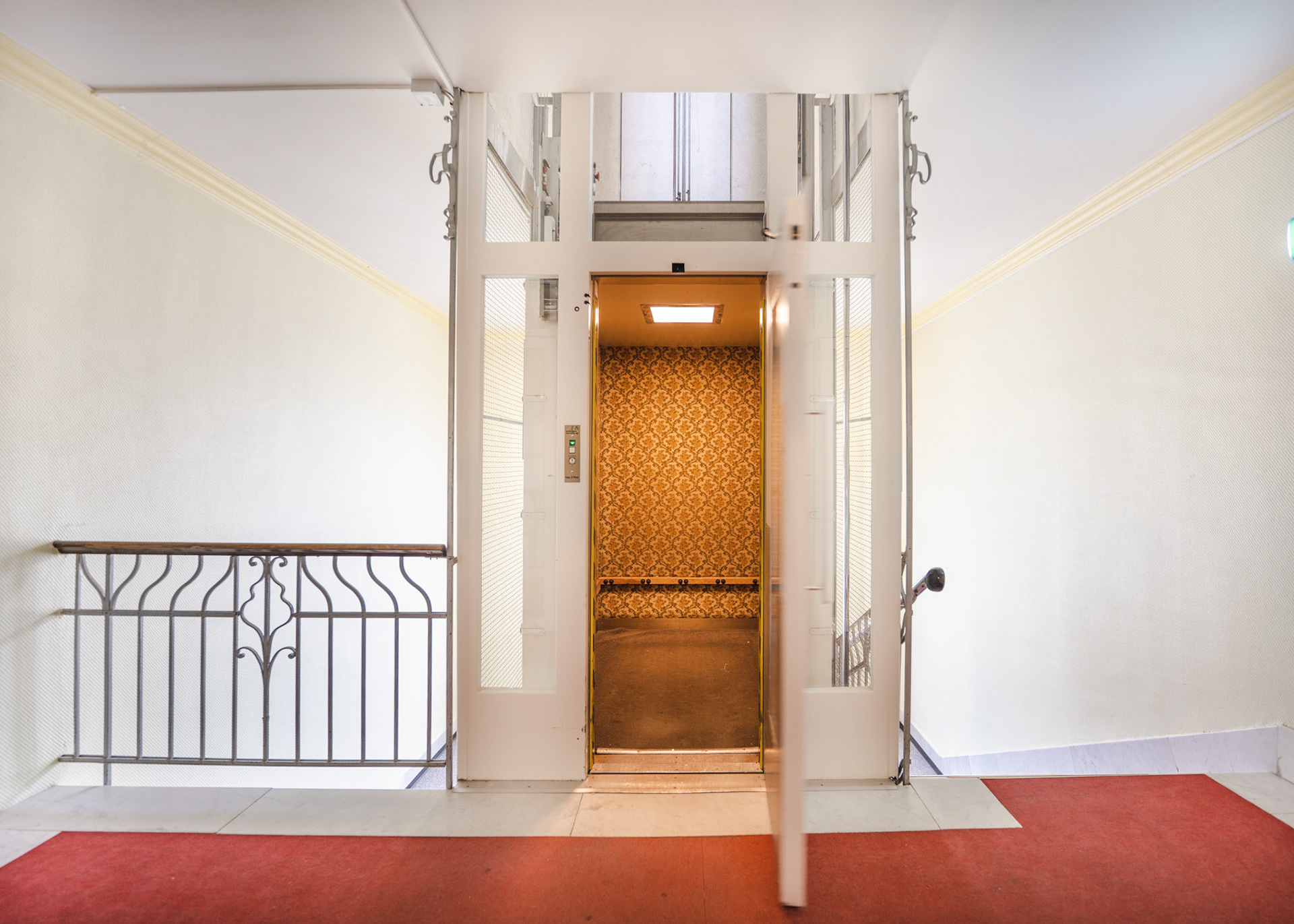 Berghotel Schatzalp stairs