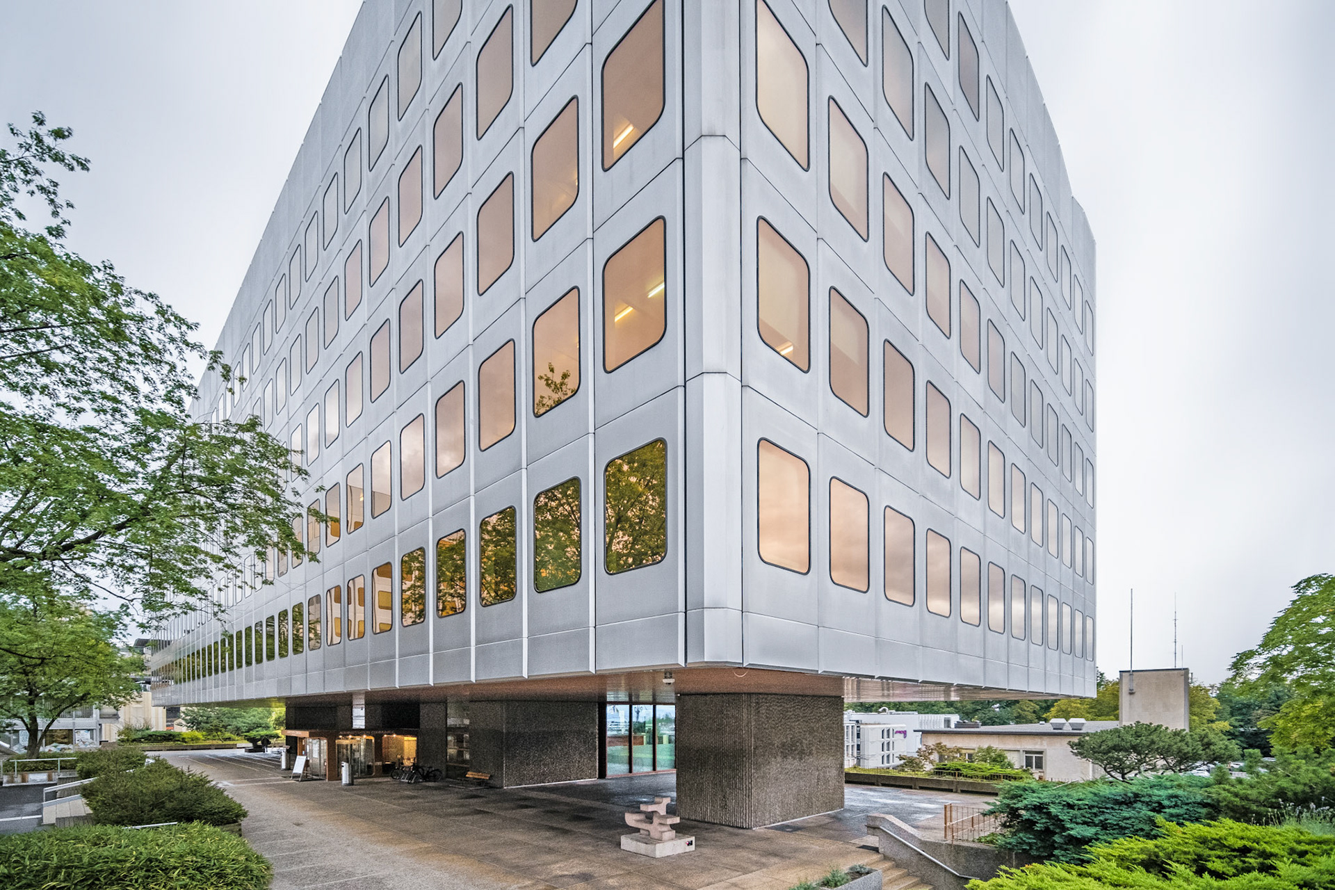 Lausanne's municipal administration building