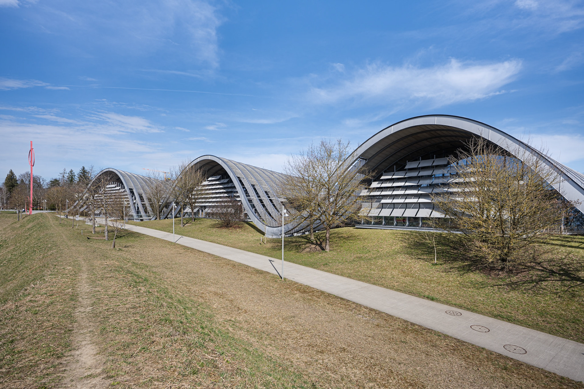 Zentrum Paul Klee with its three arches