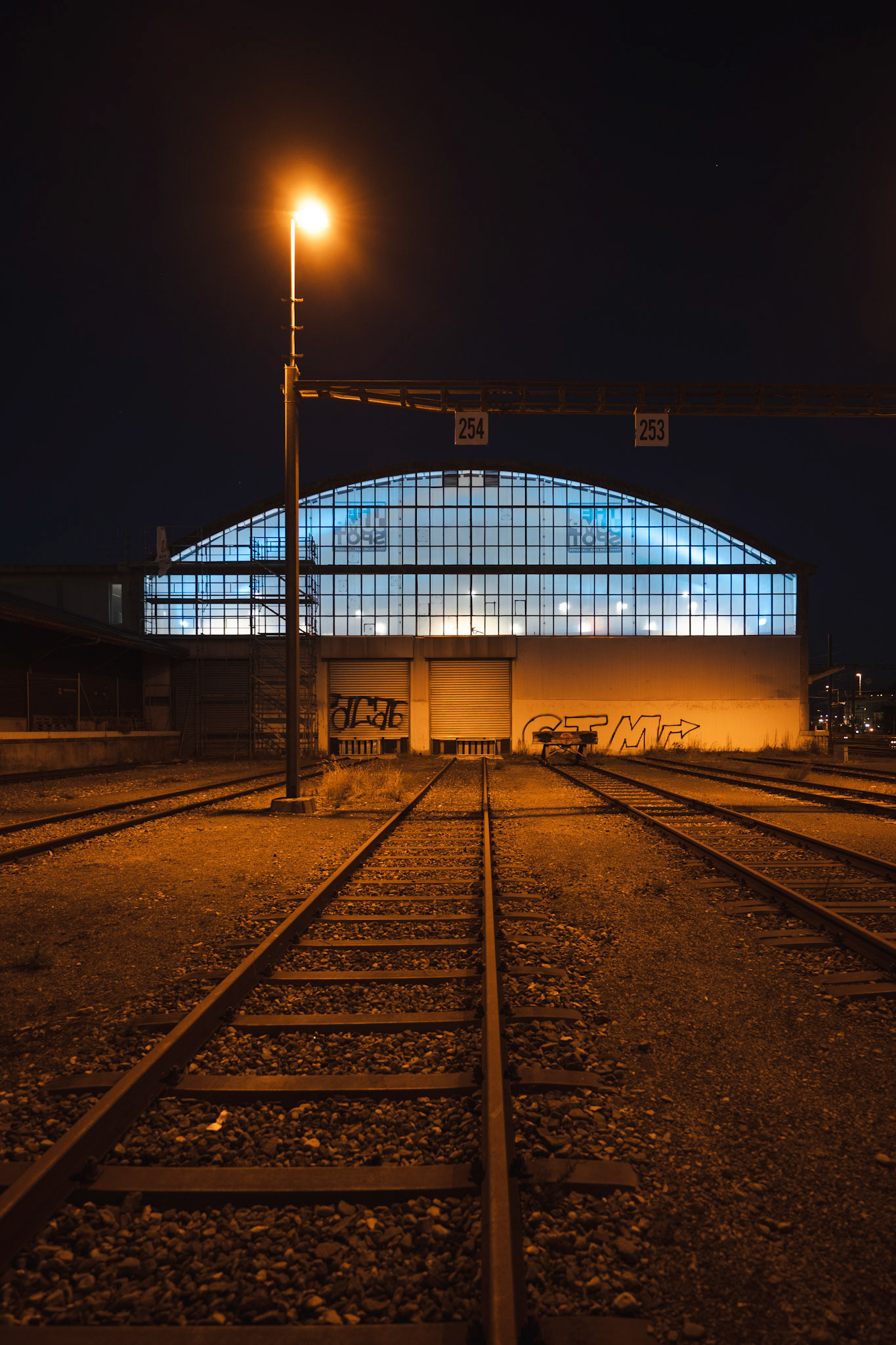 Former charge railway station Sébeillon, Lausanne