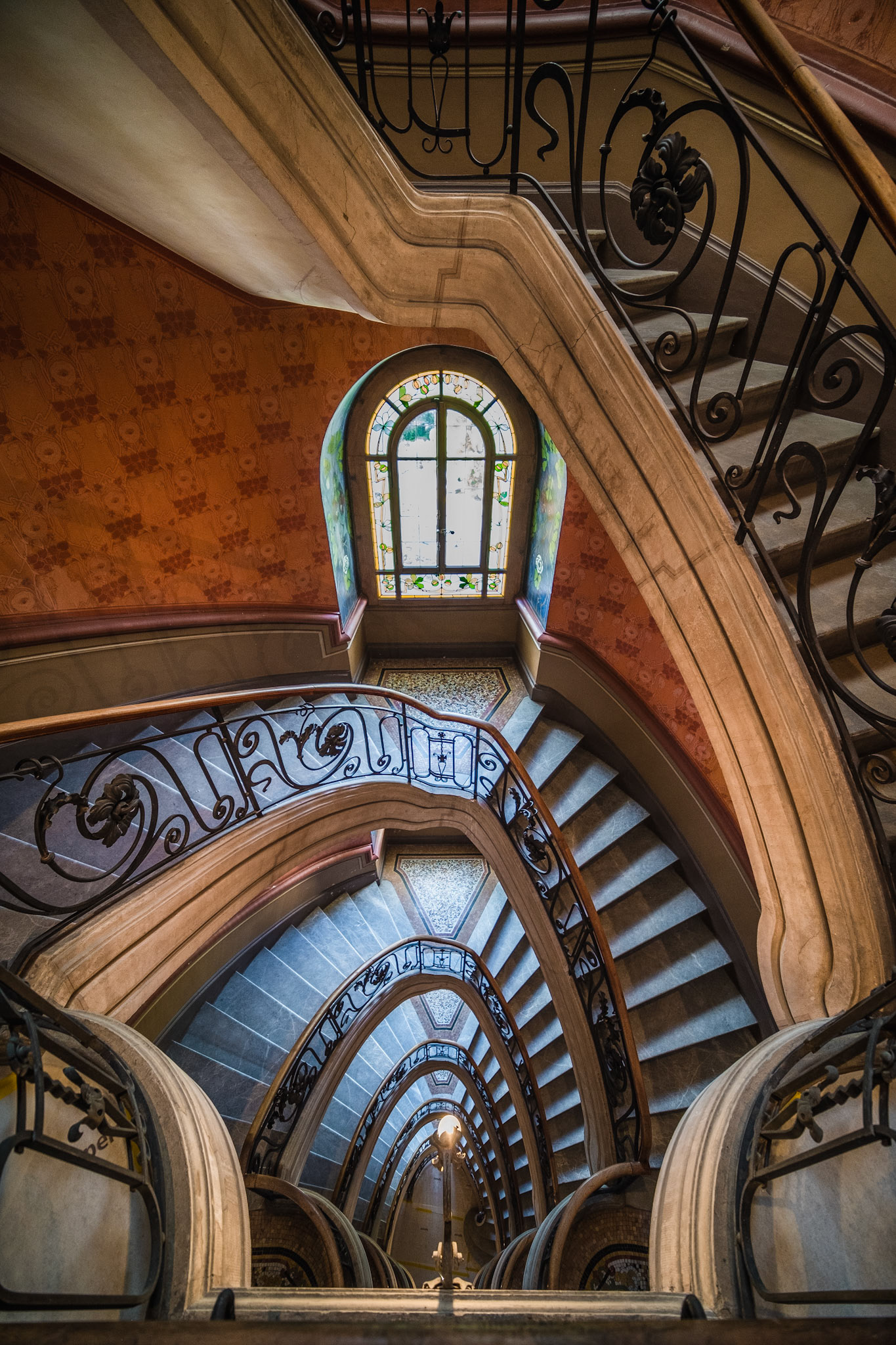 Maison de l'Estérel staircase