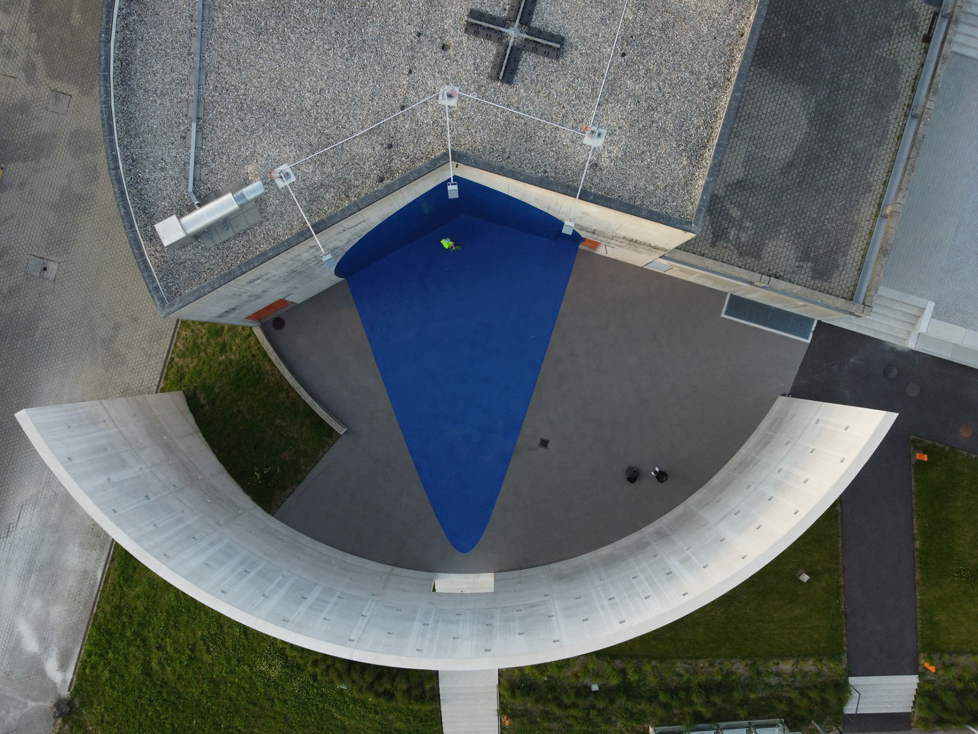anamorphosis - view from above