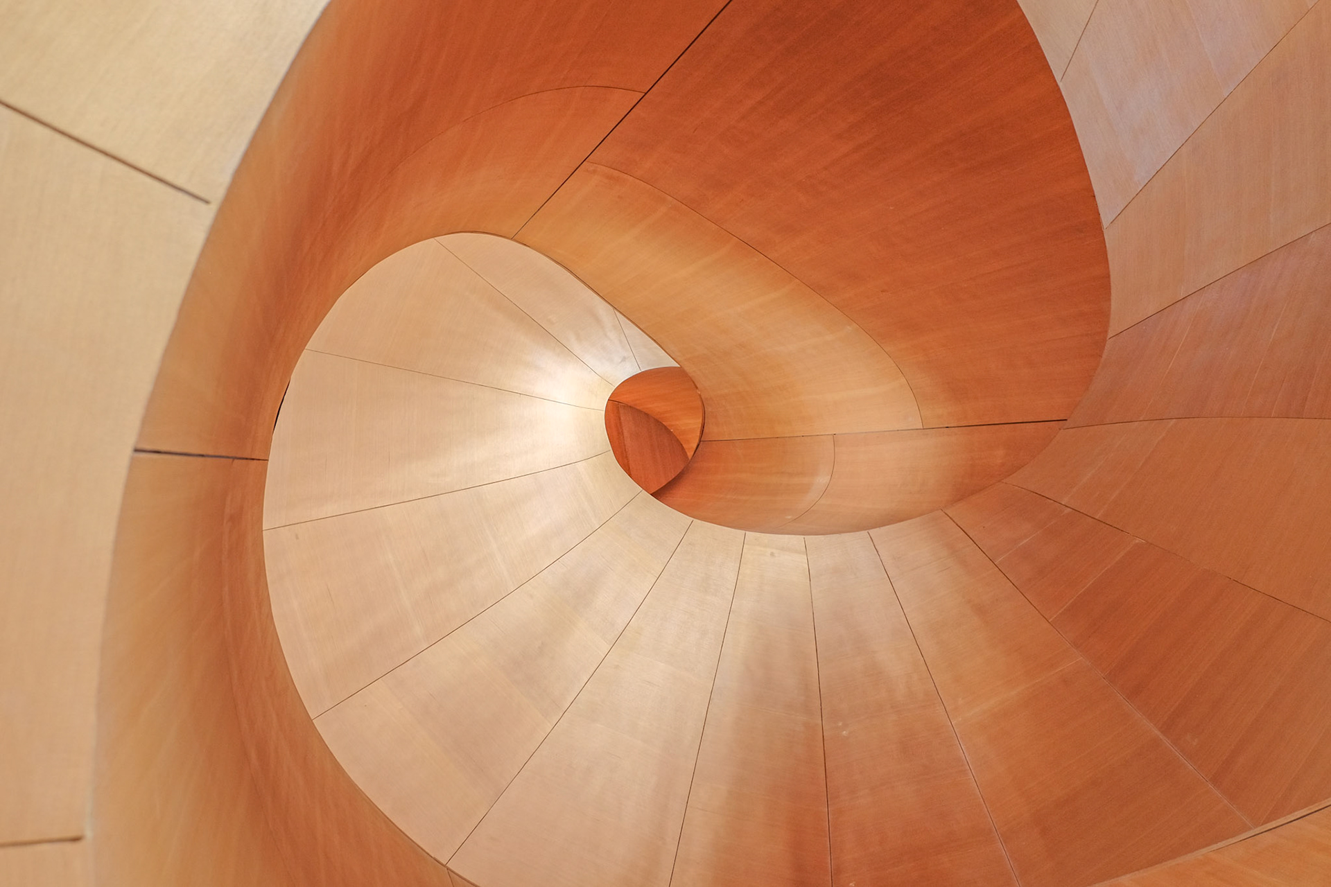 Art Gallery of Ontario - wooden staircase