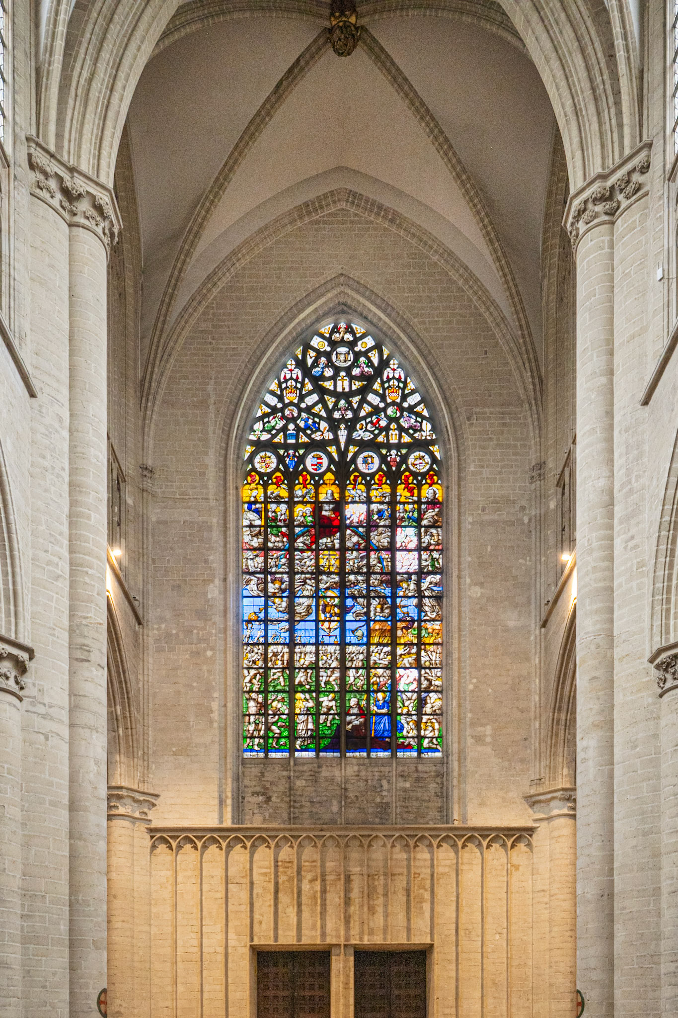 stained glass window