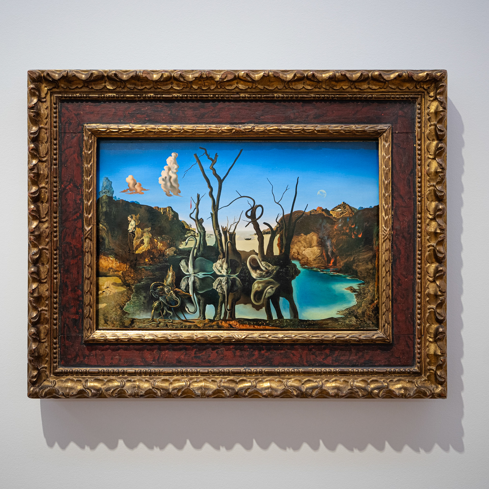 Cygnes reflétant des éléphants, Salvador Dali, 1937