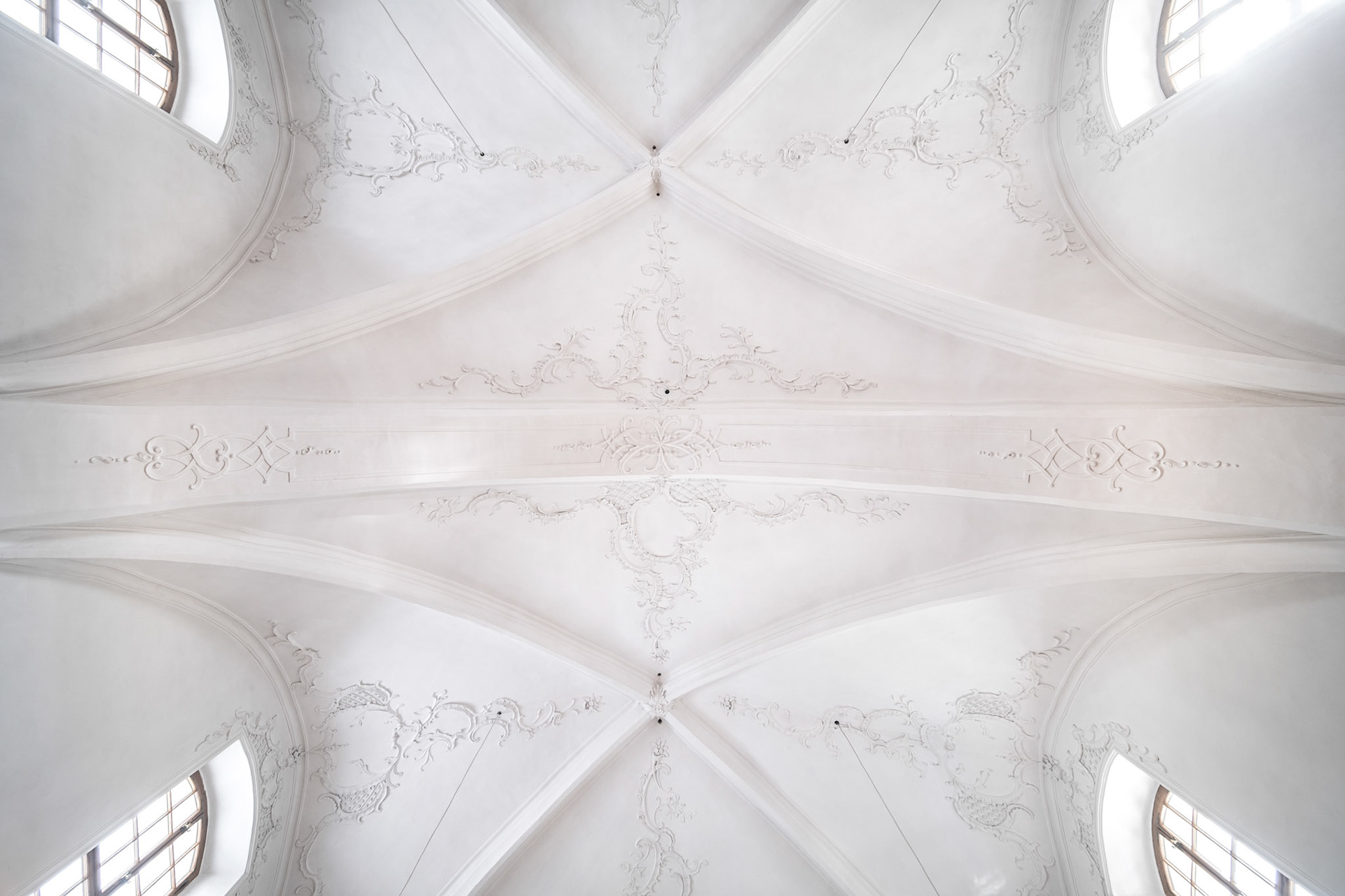 Reformierte Kirche Malans - ceiling