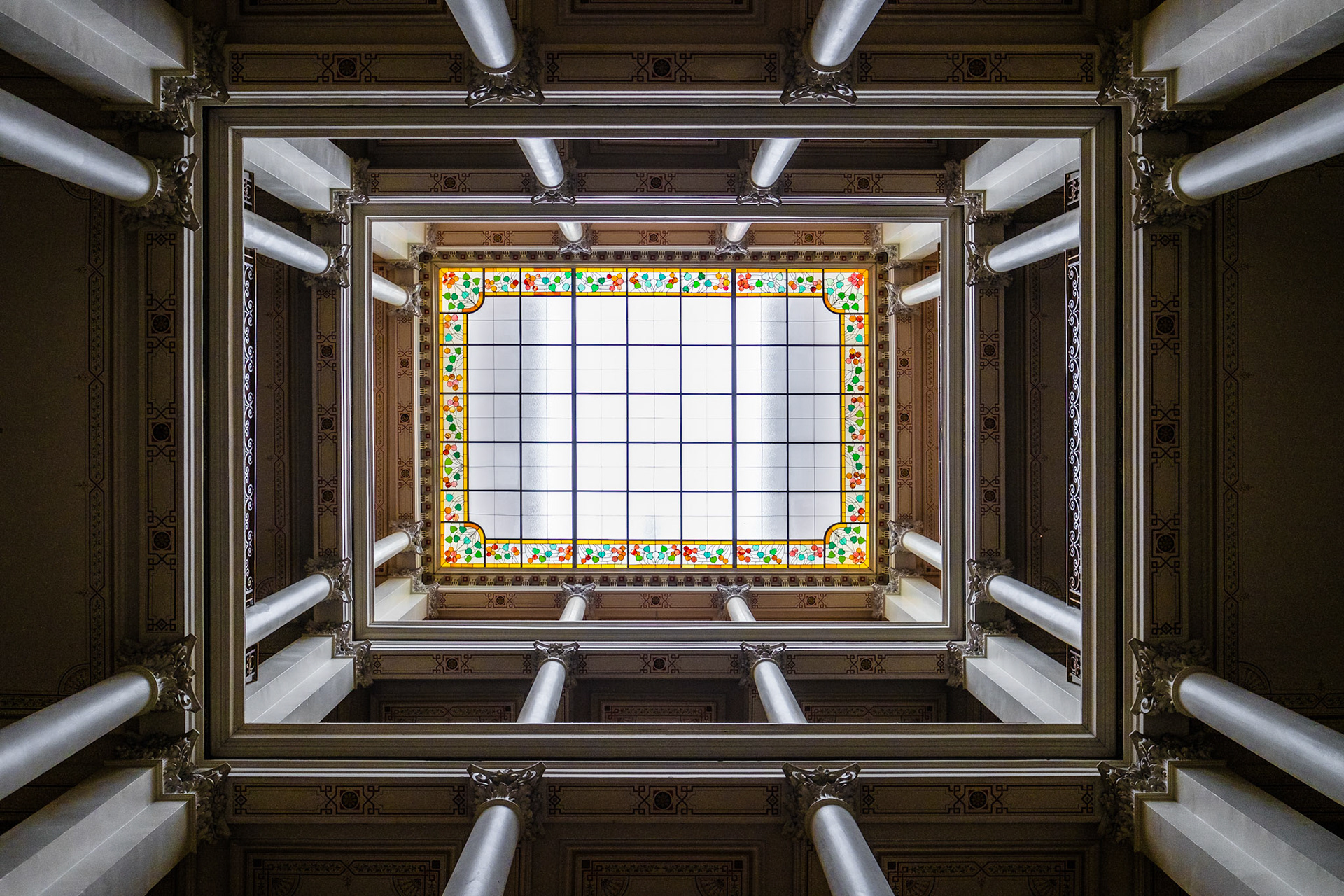 Kunstmuseum Thun glass ceiling