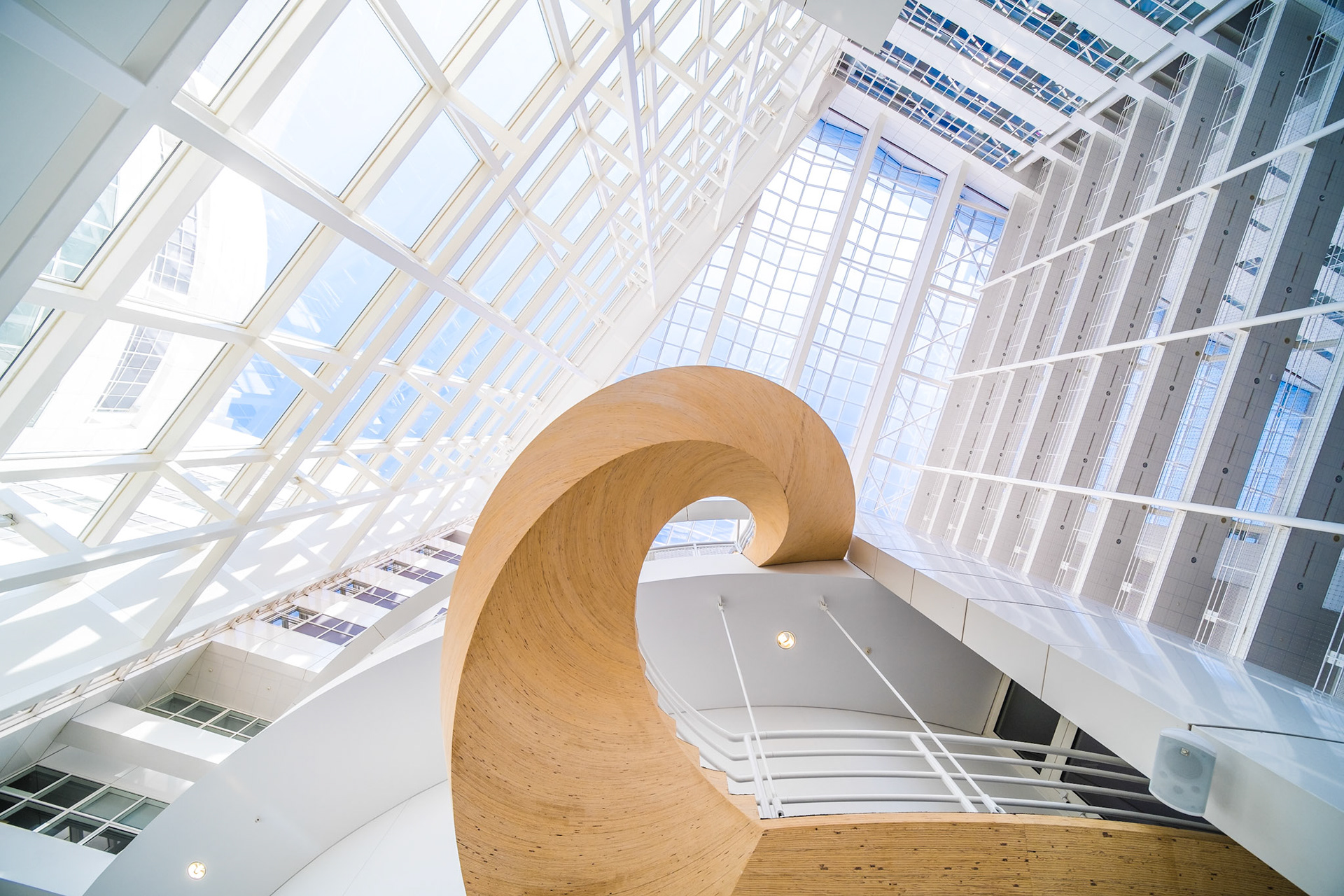 The Hague City Hall, Richard Meier, 1995