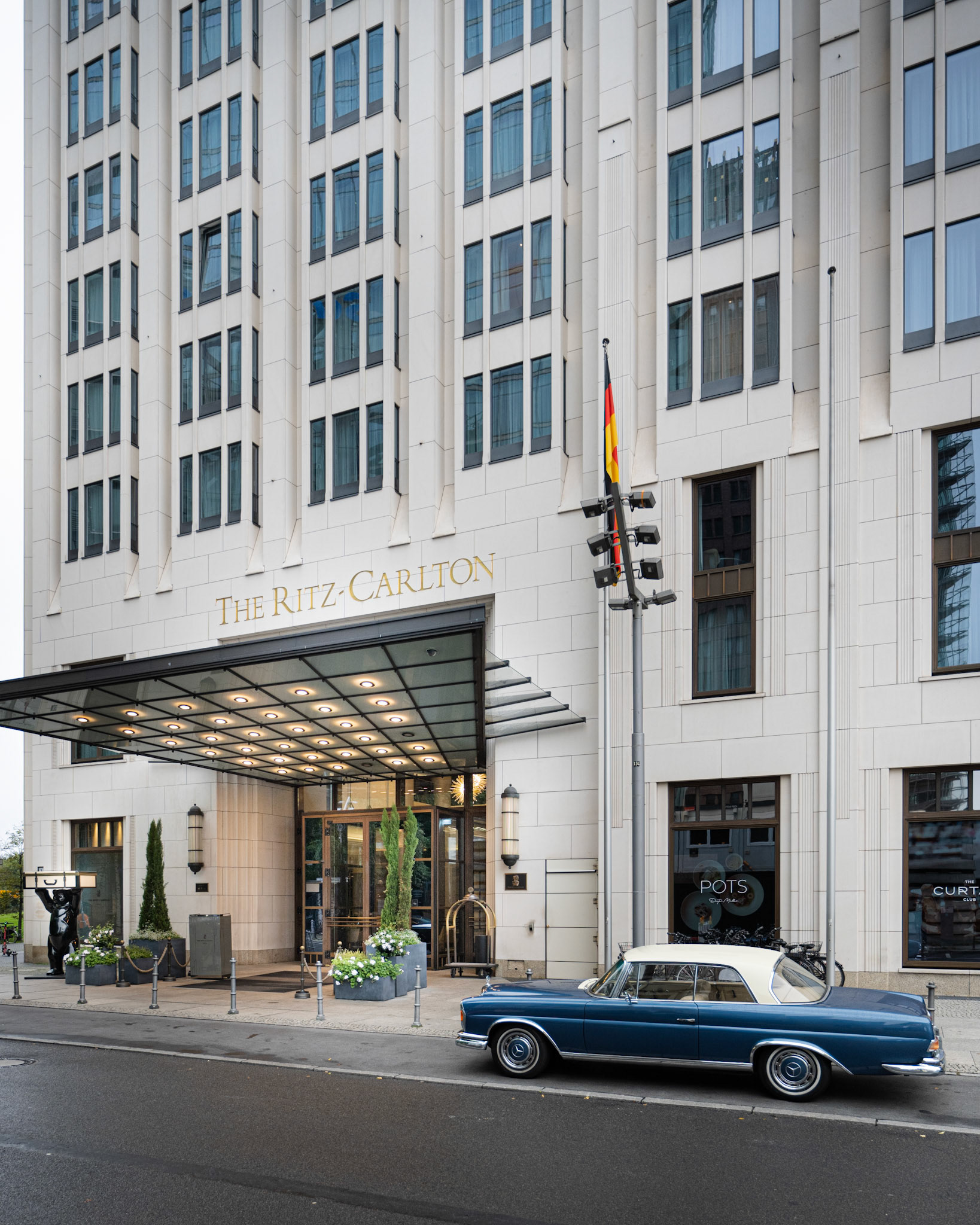 Ritz-Carlton entrance