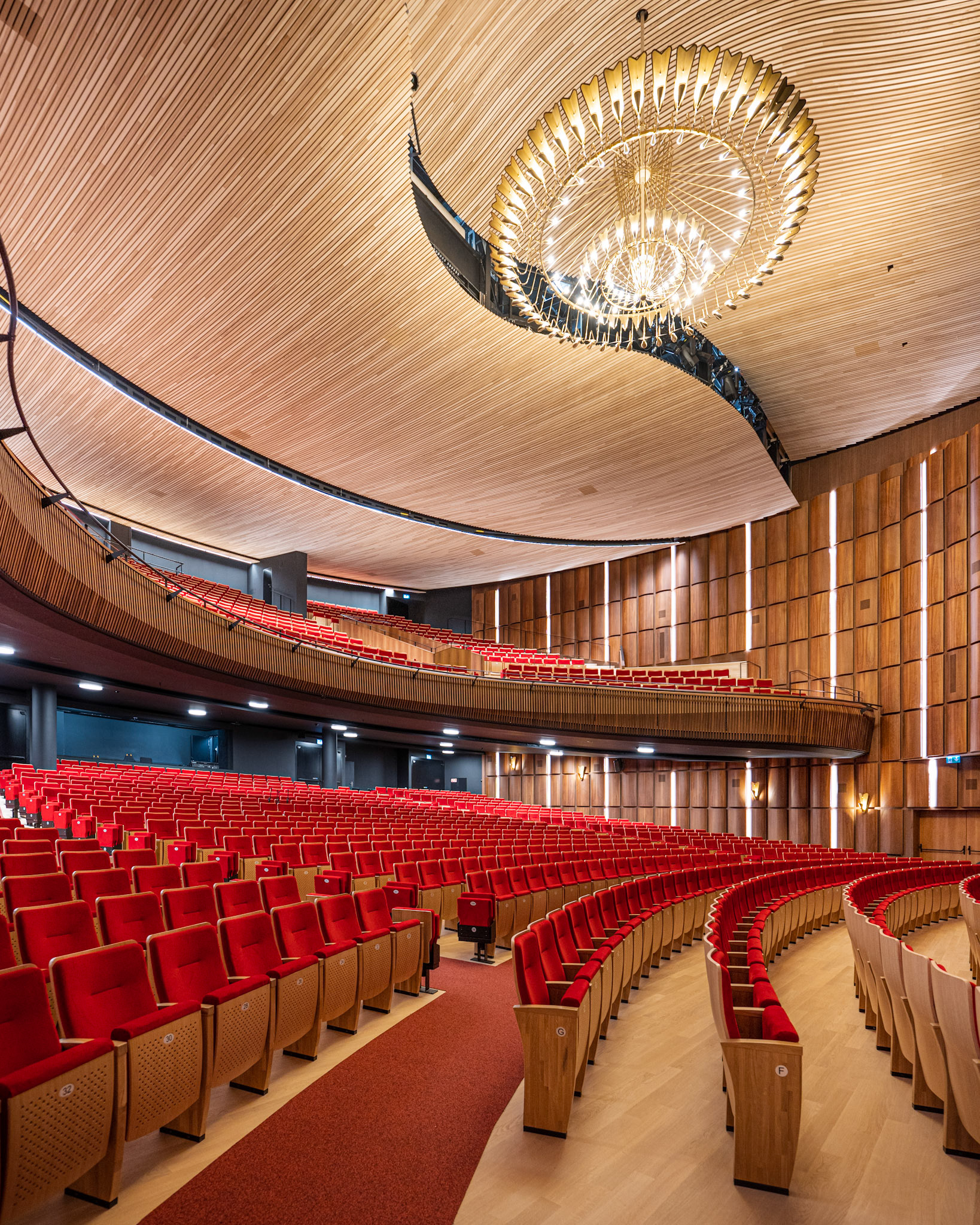 Théâtre de Beaulieu - orchestra level