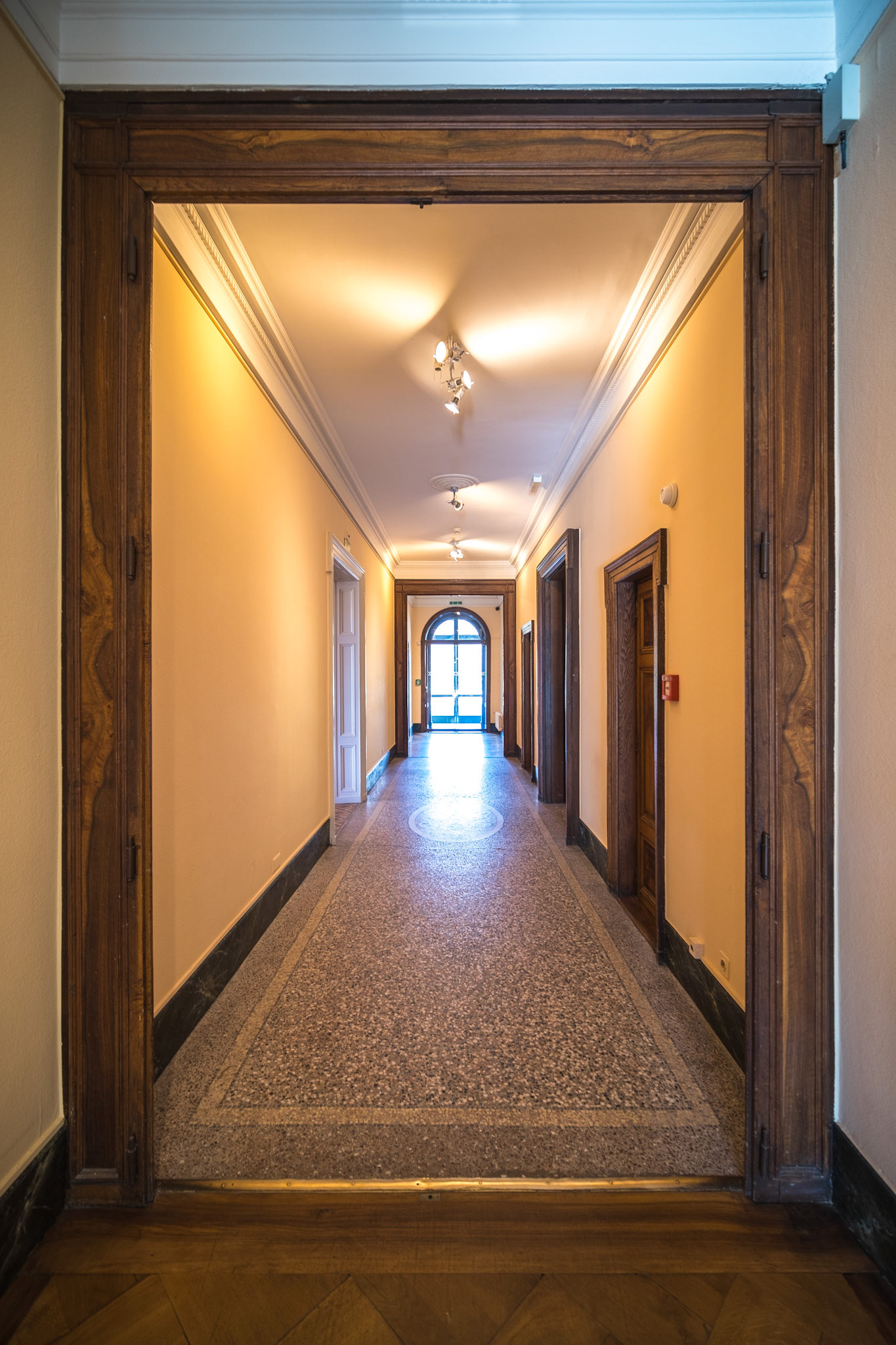 Fondation de l'Hermitage - corridor