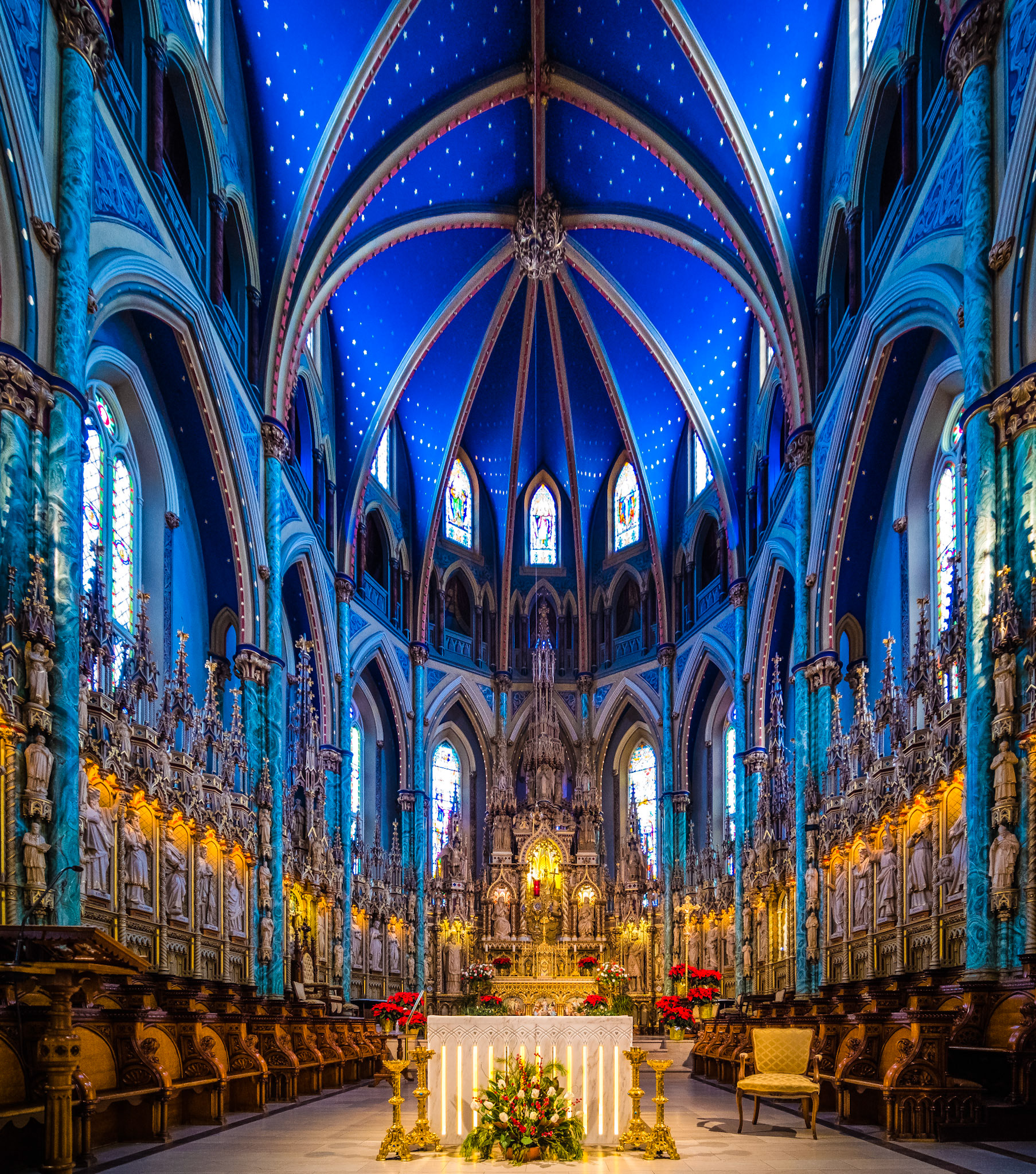 Notre-Dame Cathedral Basilica - interior