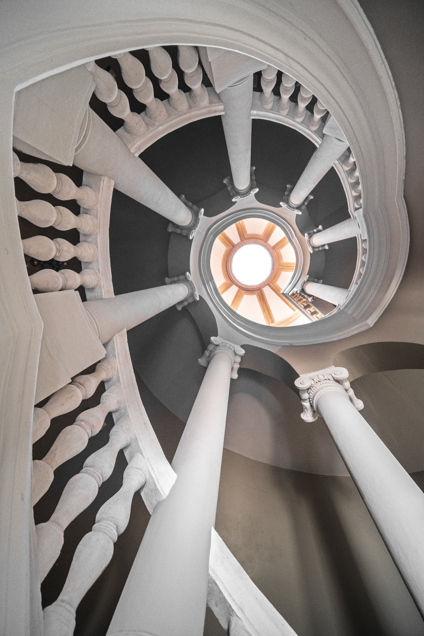 Cloth Hall - spiral staircase