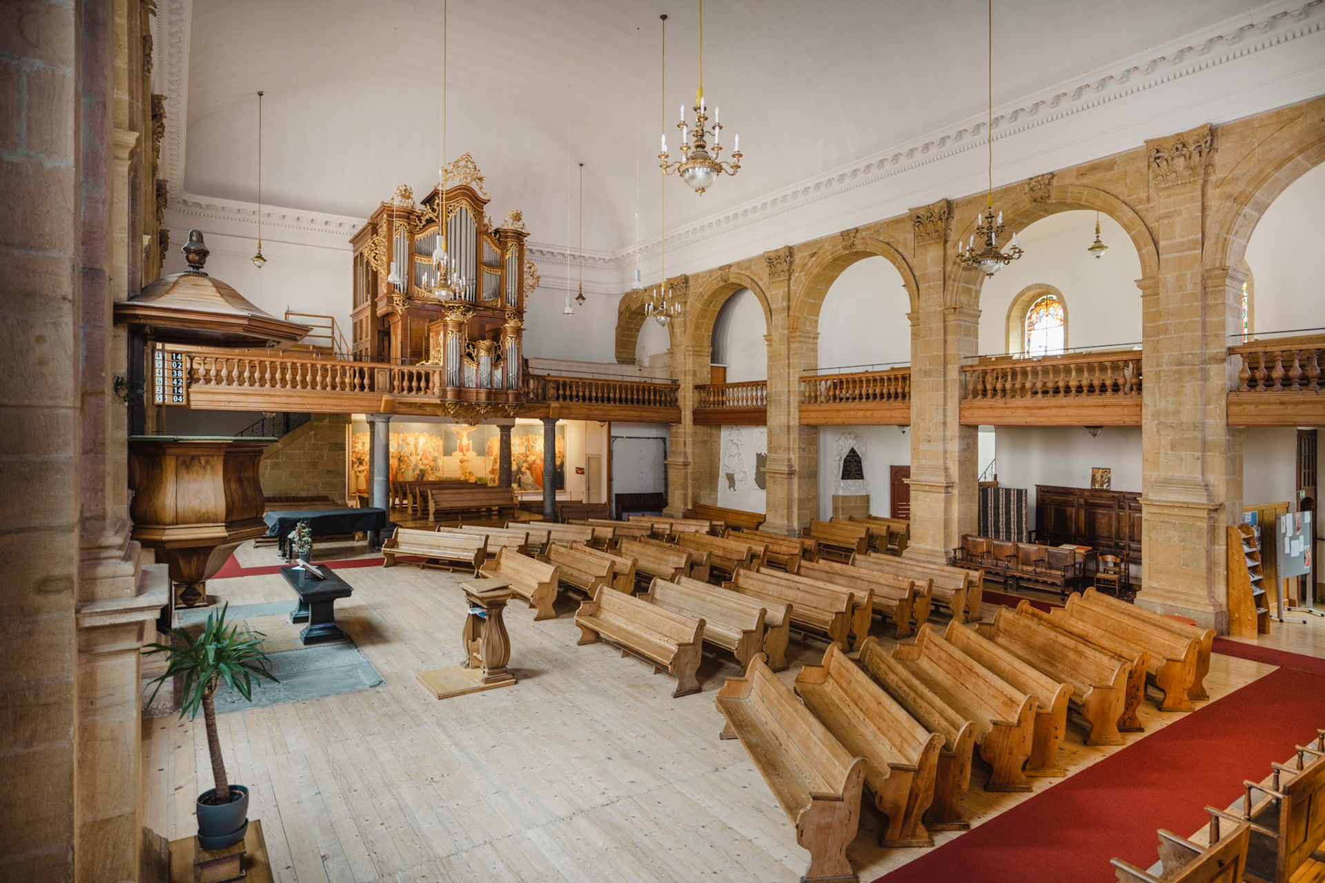Temple d'Yverdon-les-Bains - organ