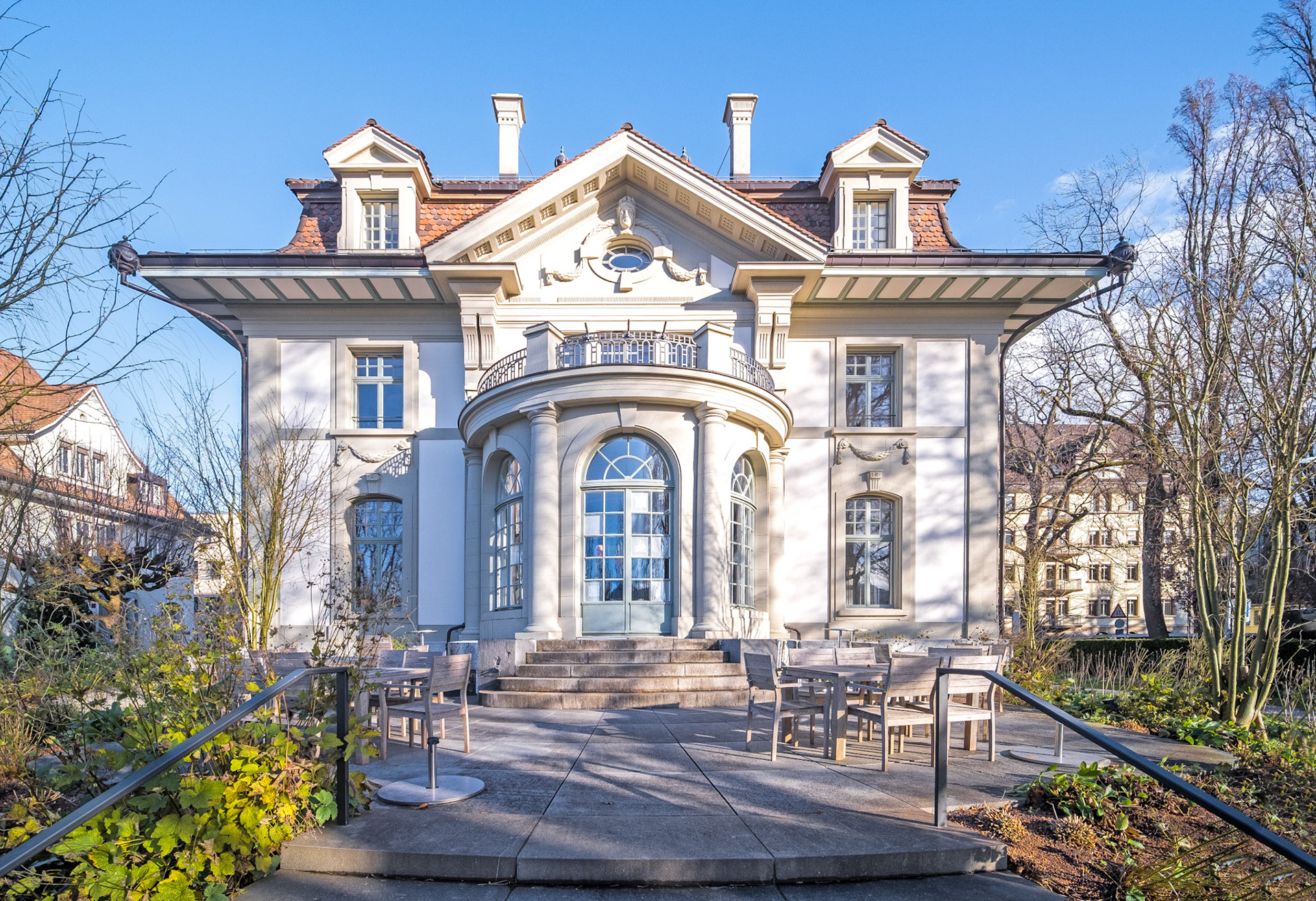 Villa Ernst, home of the Johann Jacobs Museum in Zürich