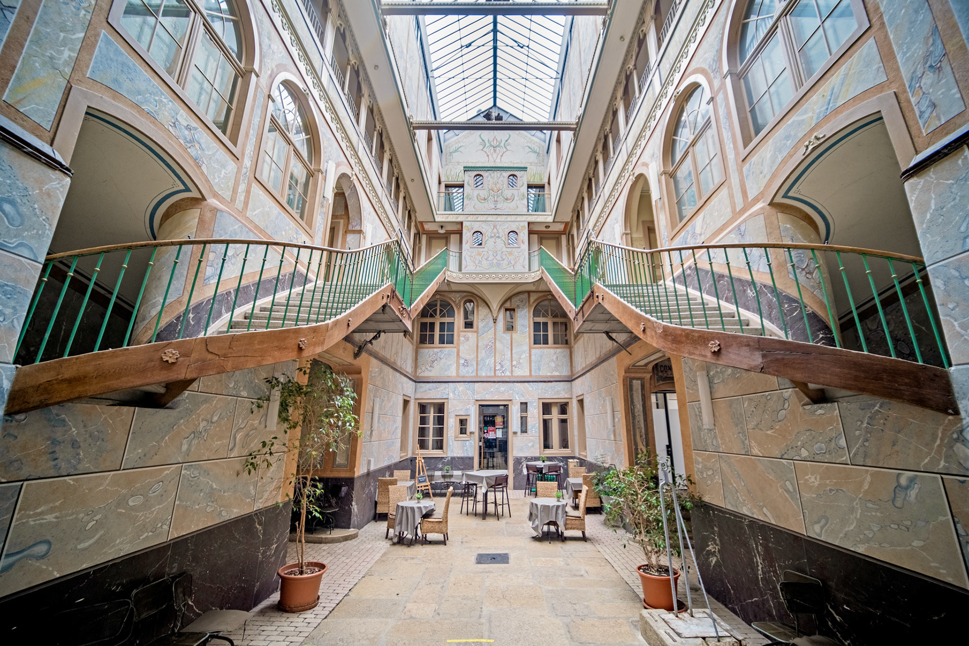 Ancien Mangège, La Chaux-de-Fonds - staircases