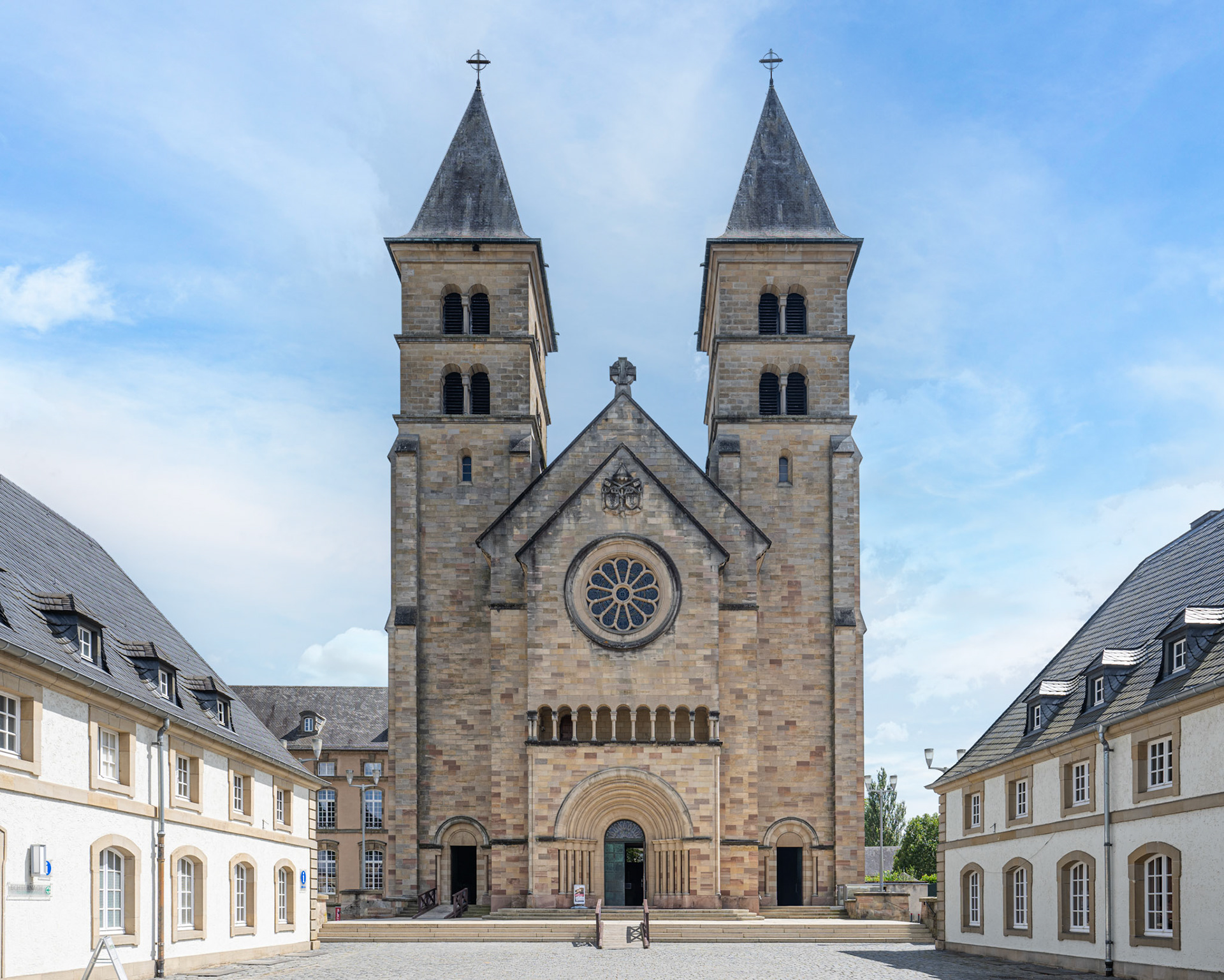 western facade
