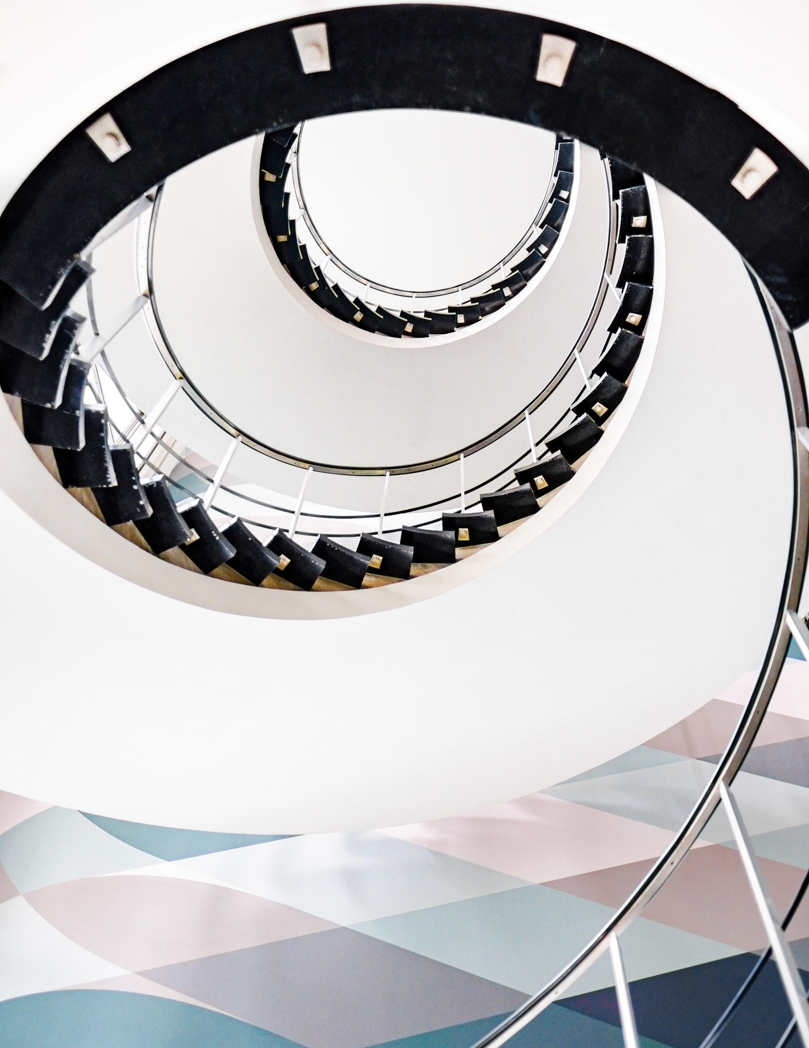 Vaudoise assurances, Lausanne - spiral staircase