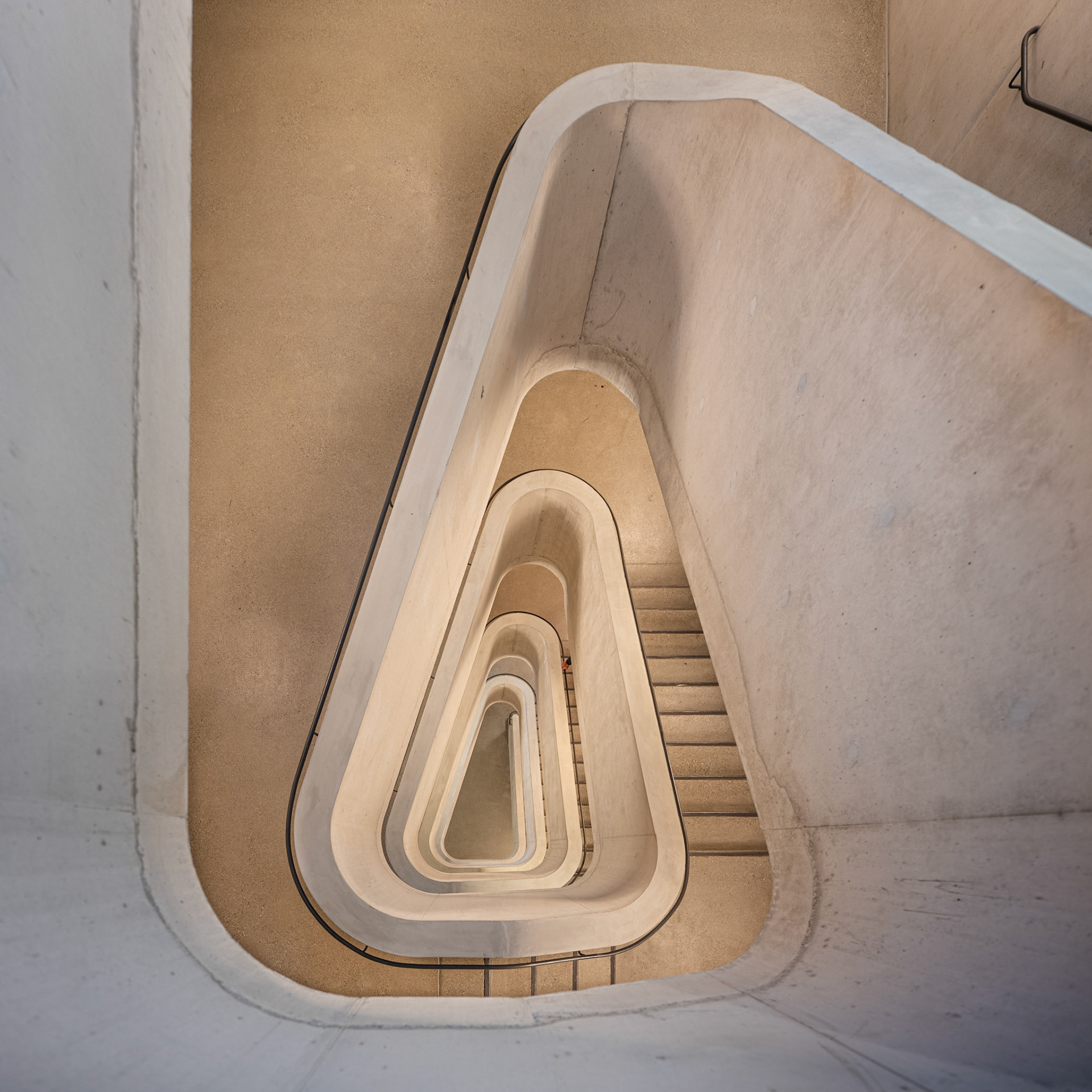 Silo Erlenmatt - staircase