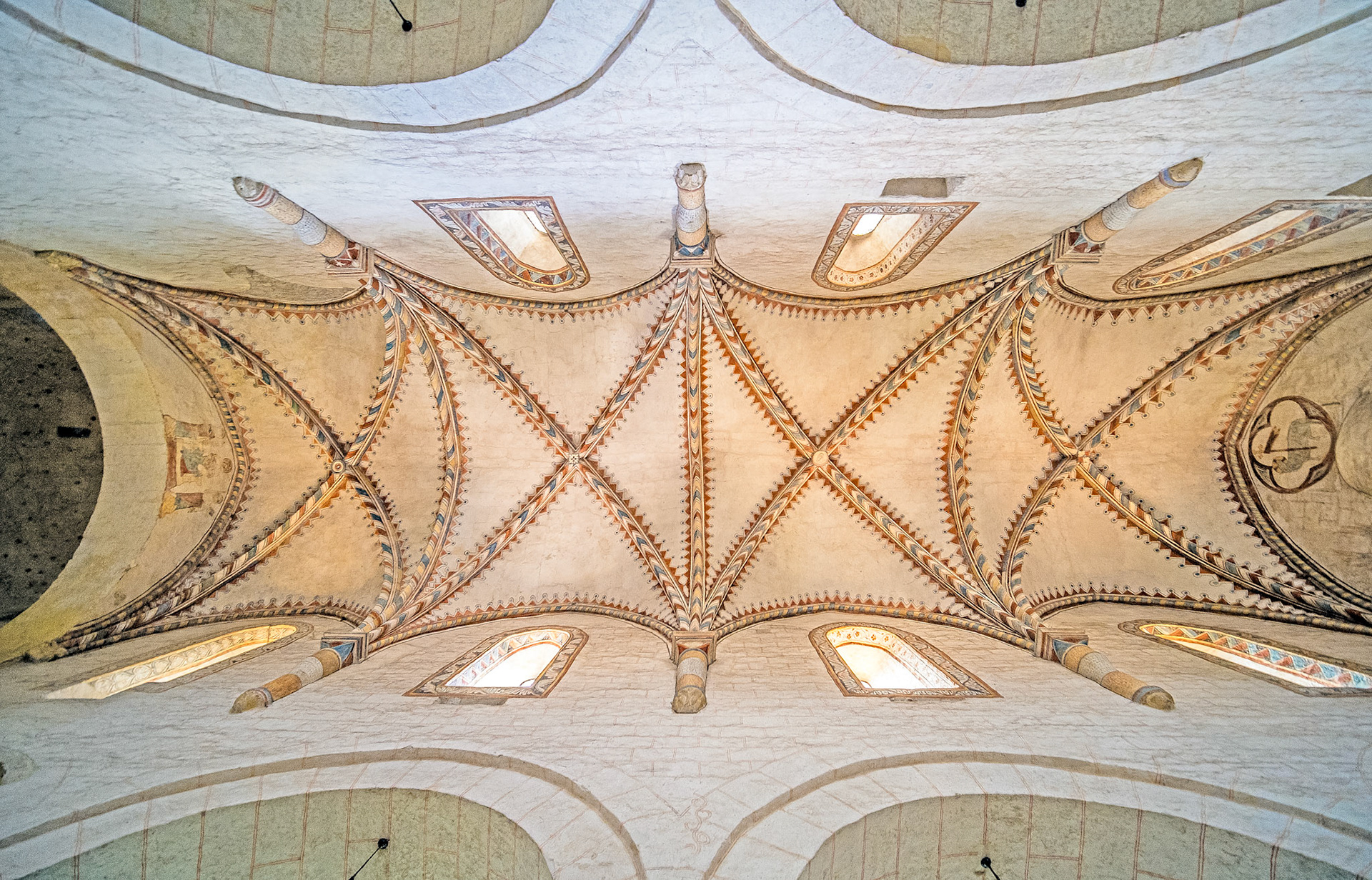 Abbatiale de Romainmôtier - ceiling